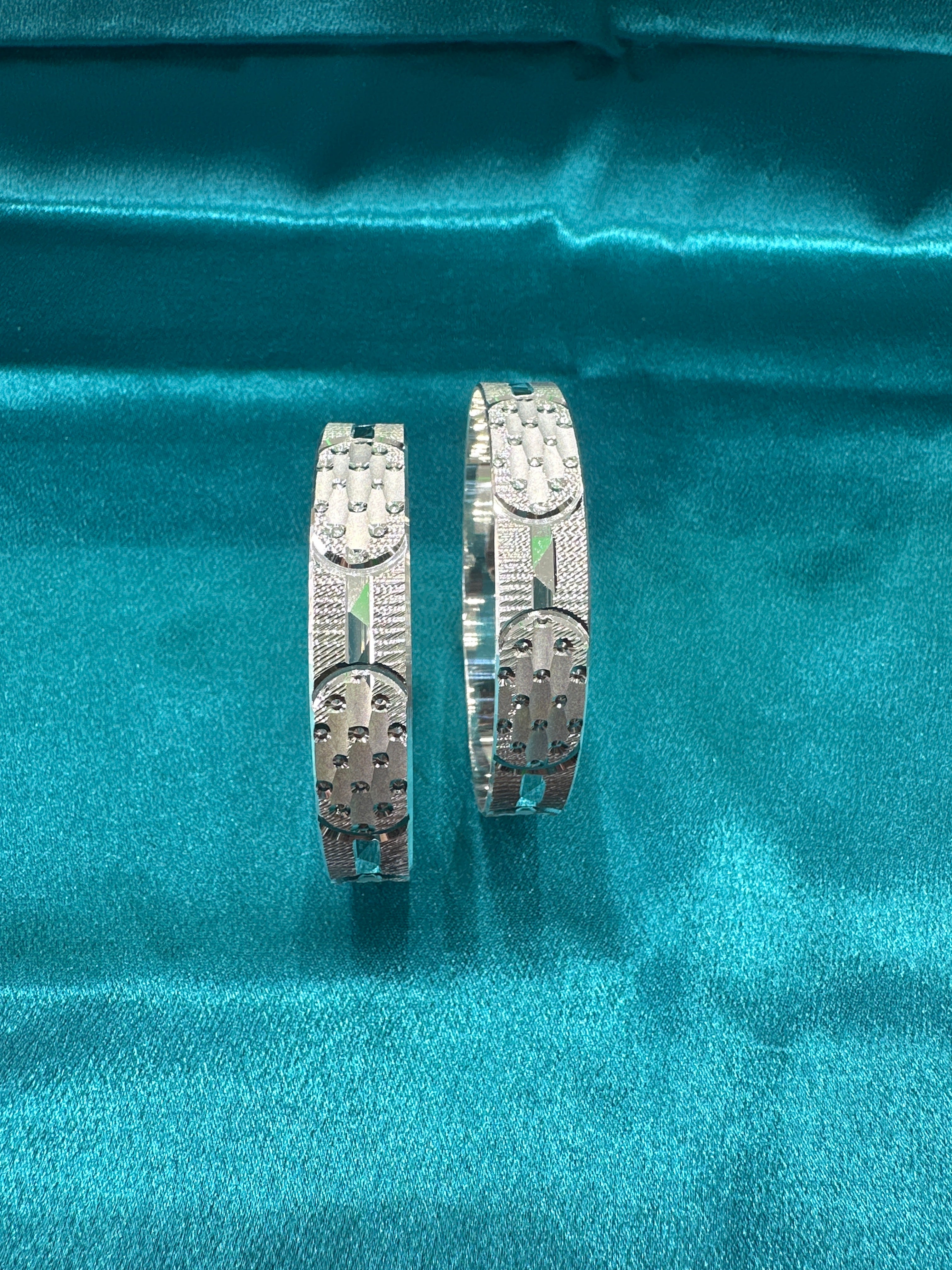 Designer Silver Bangles