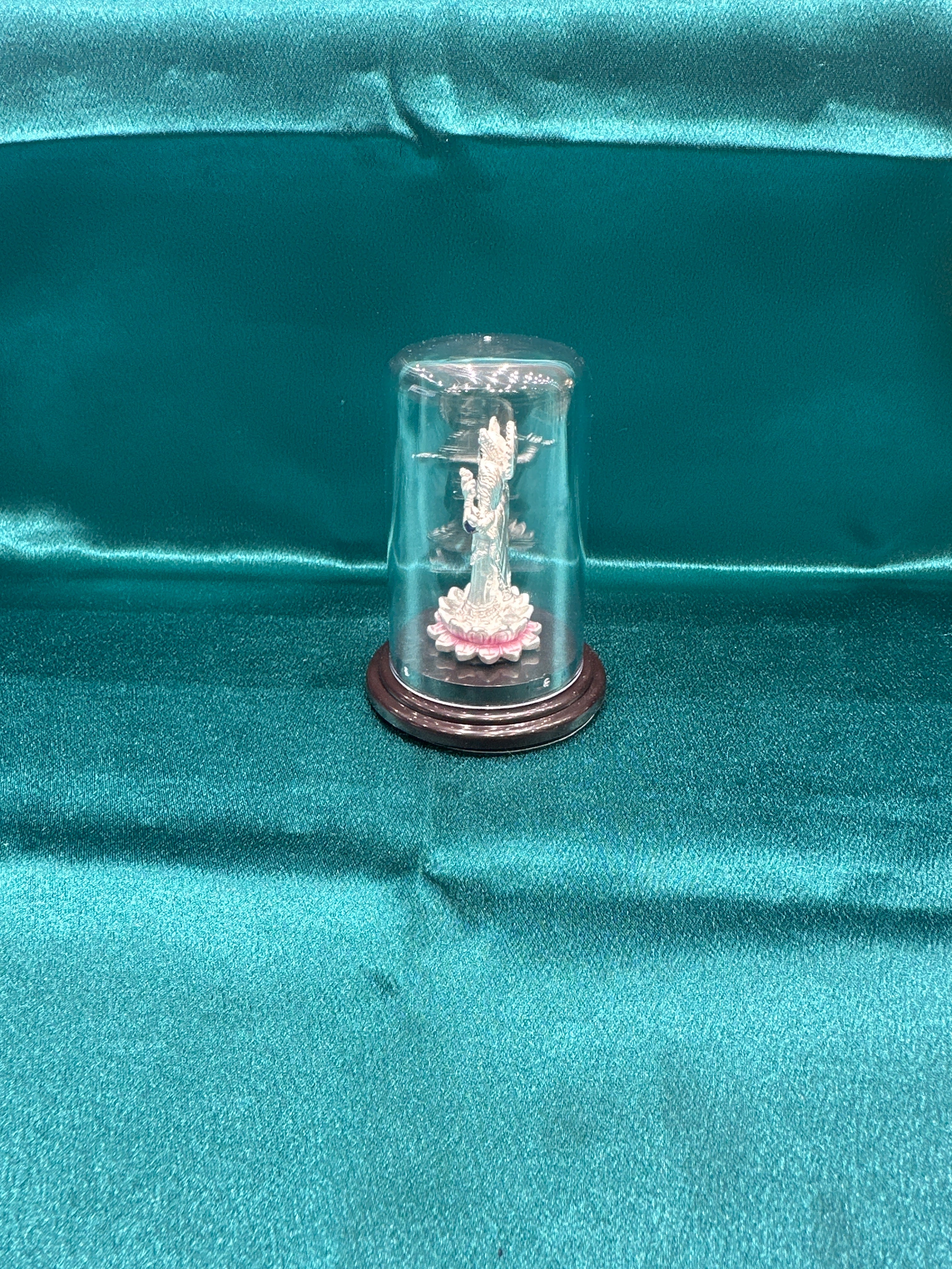 Pure Silver Radha Krishna Ji Idol (Murti)