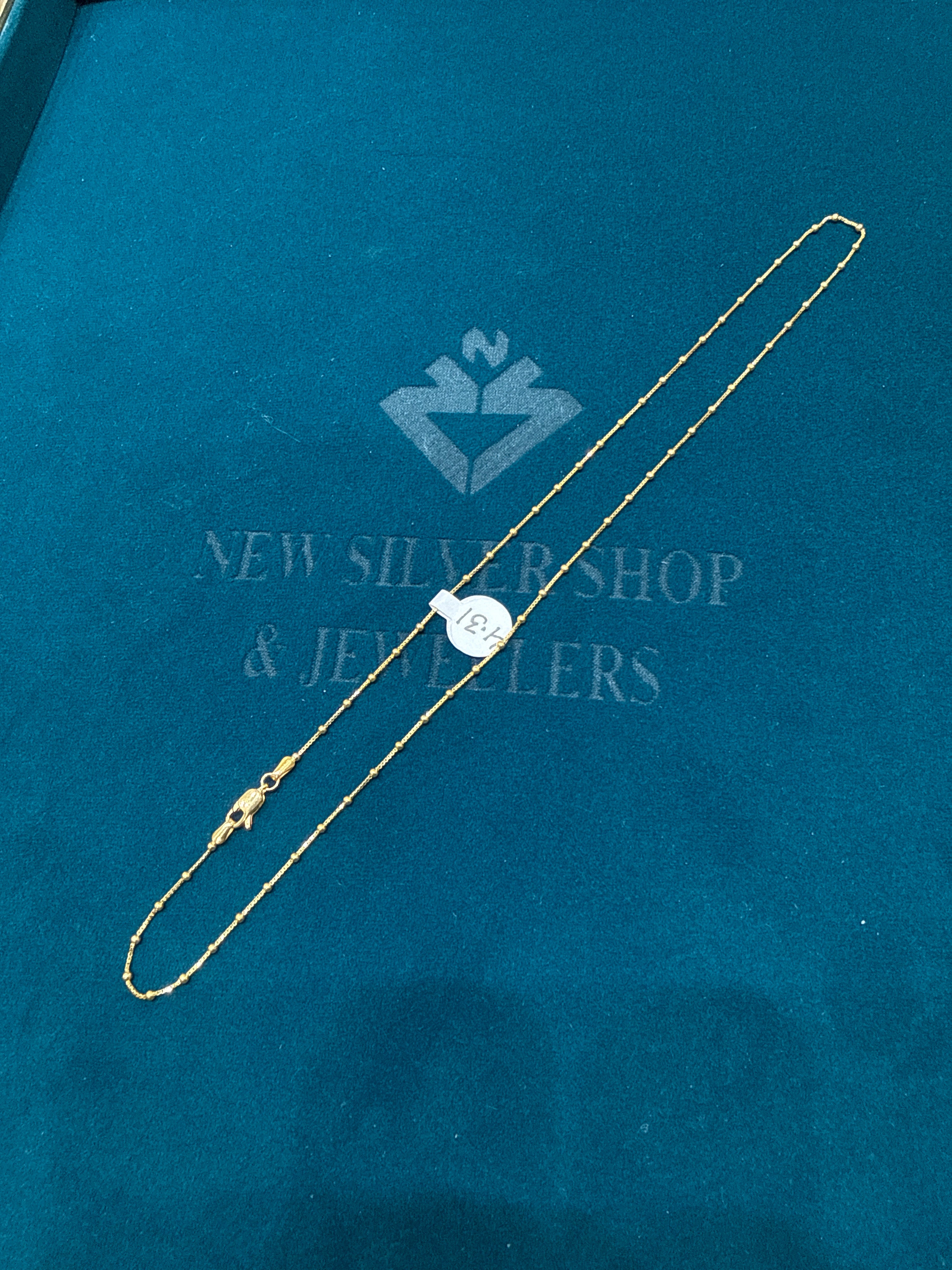 22K Designer Gold Chain