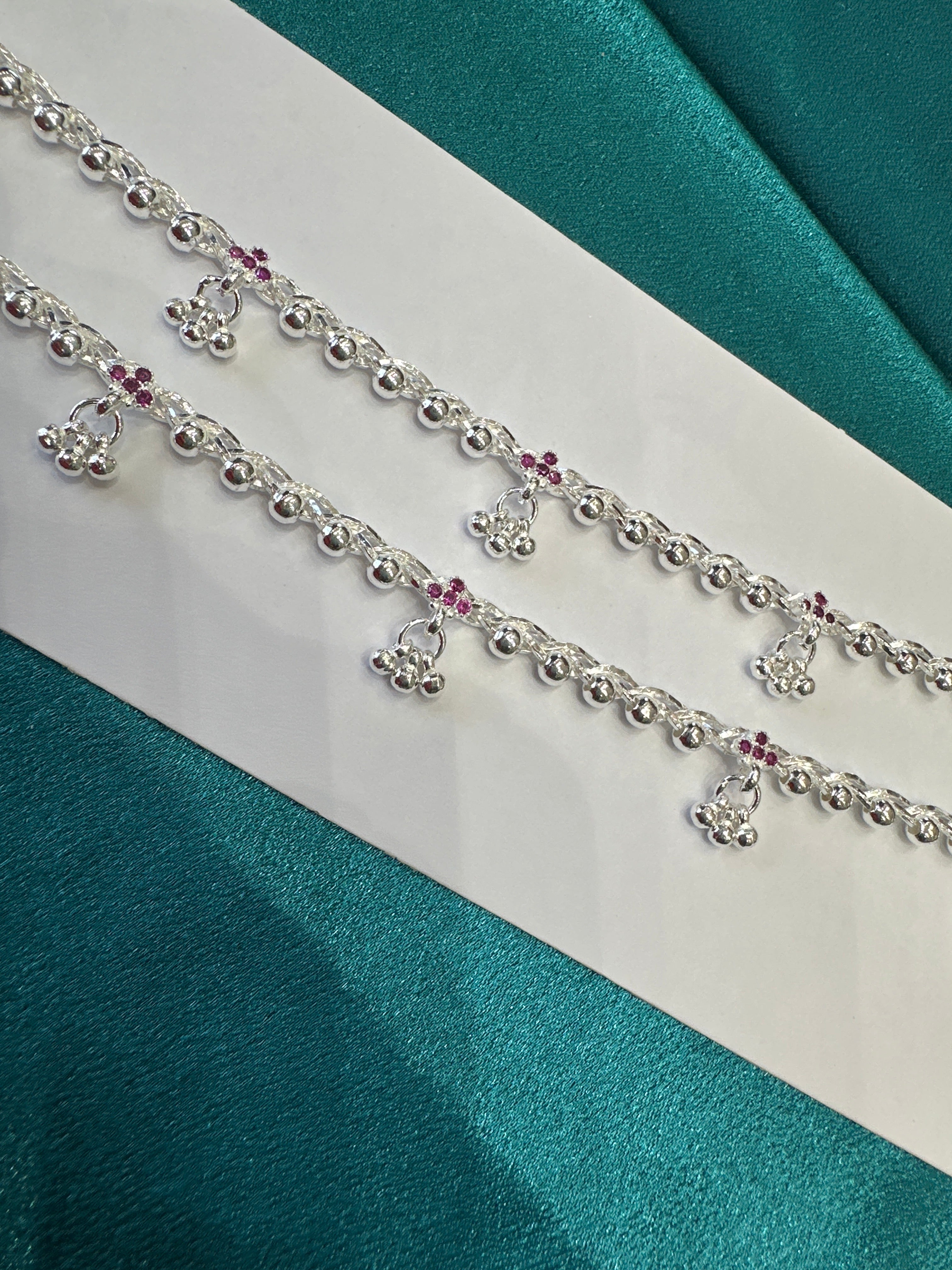 Women’s Fancy/Traditional Silver Anklet