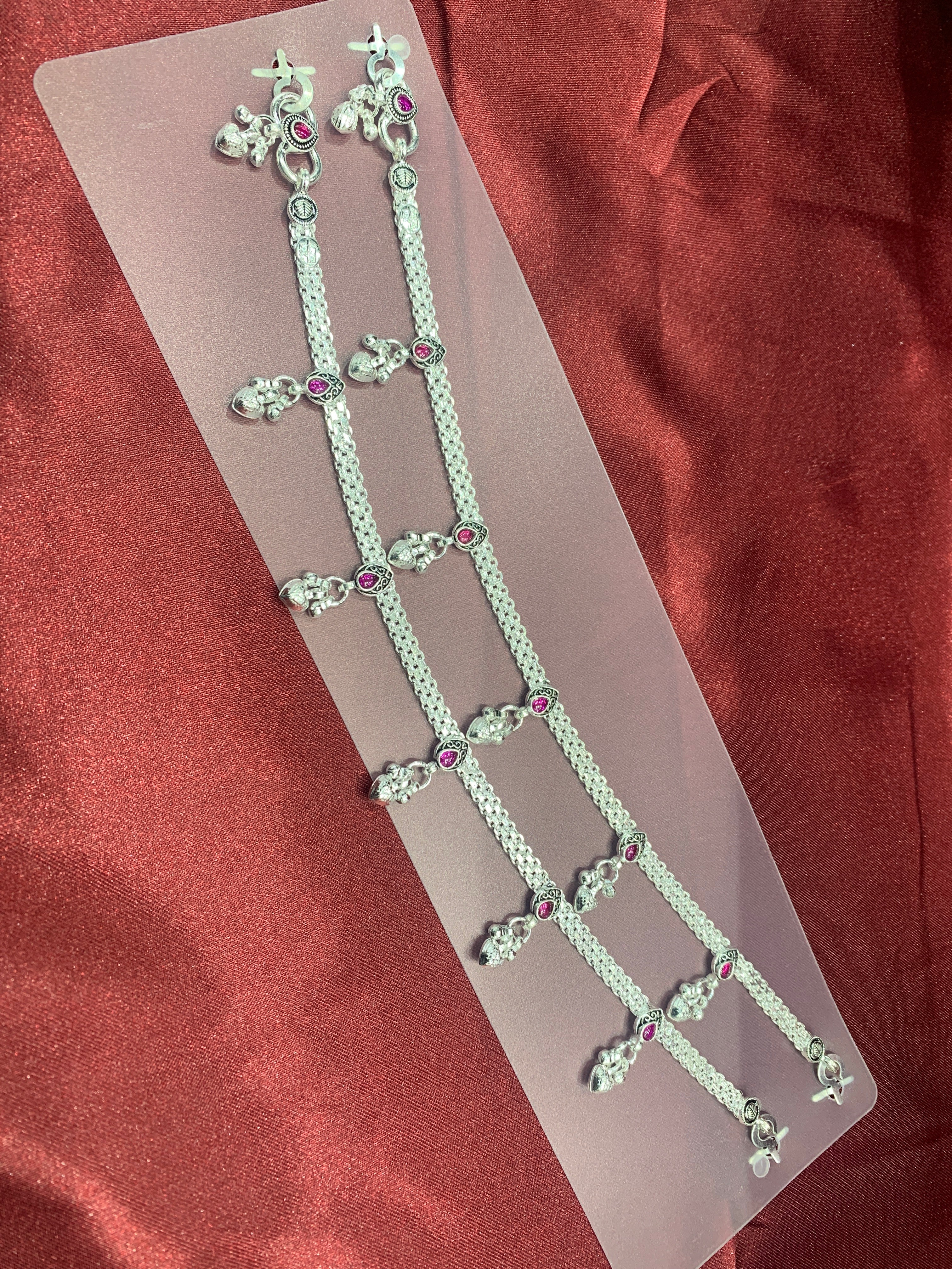 Women’s Fancy/Traditional Silver Anklet