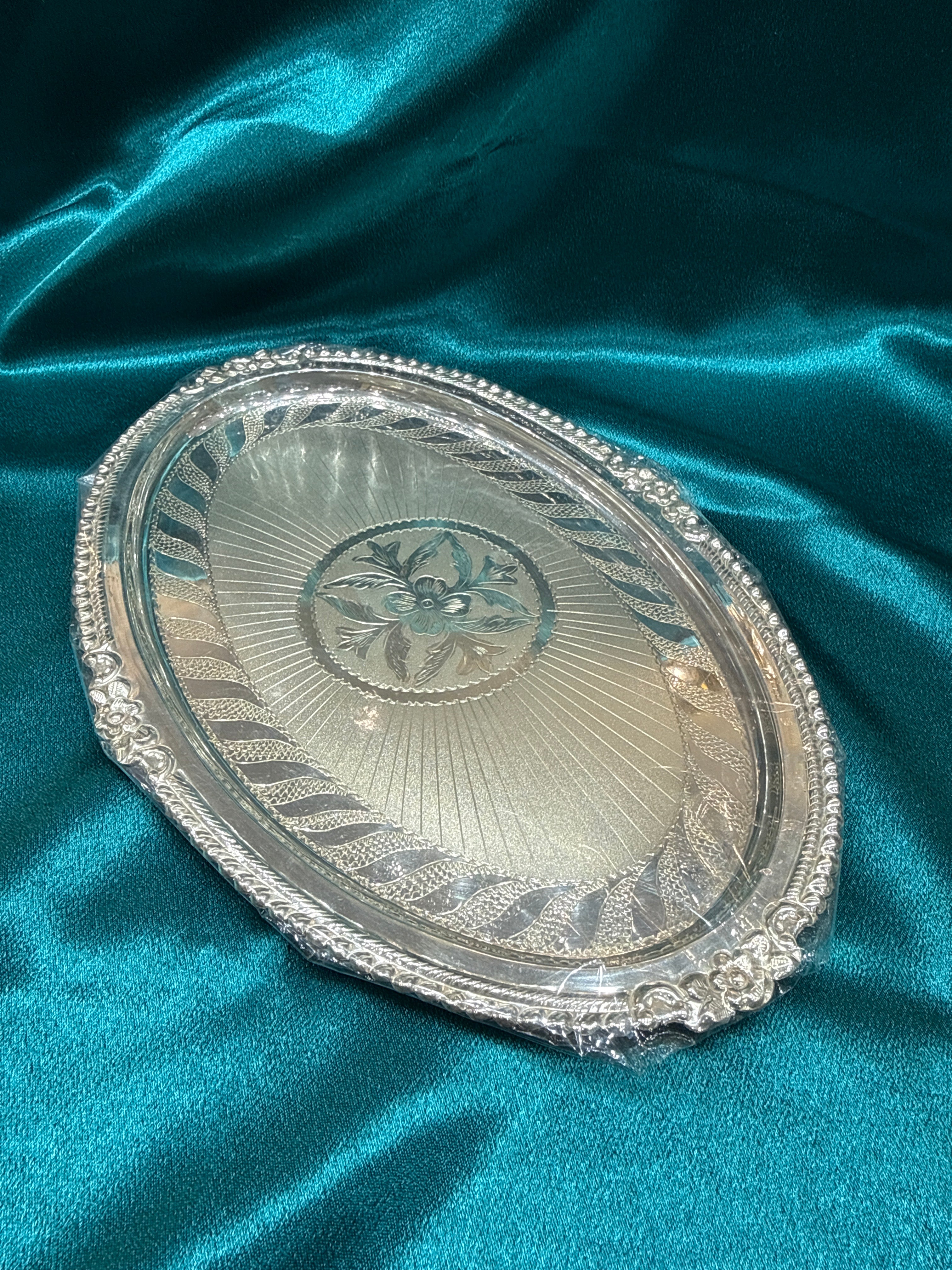 Designer Silver Tray