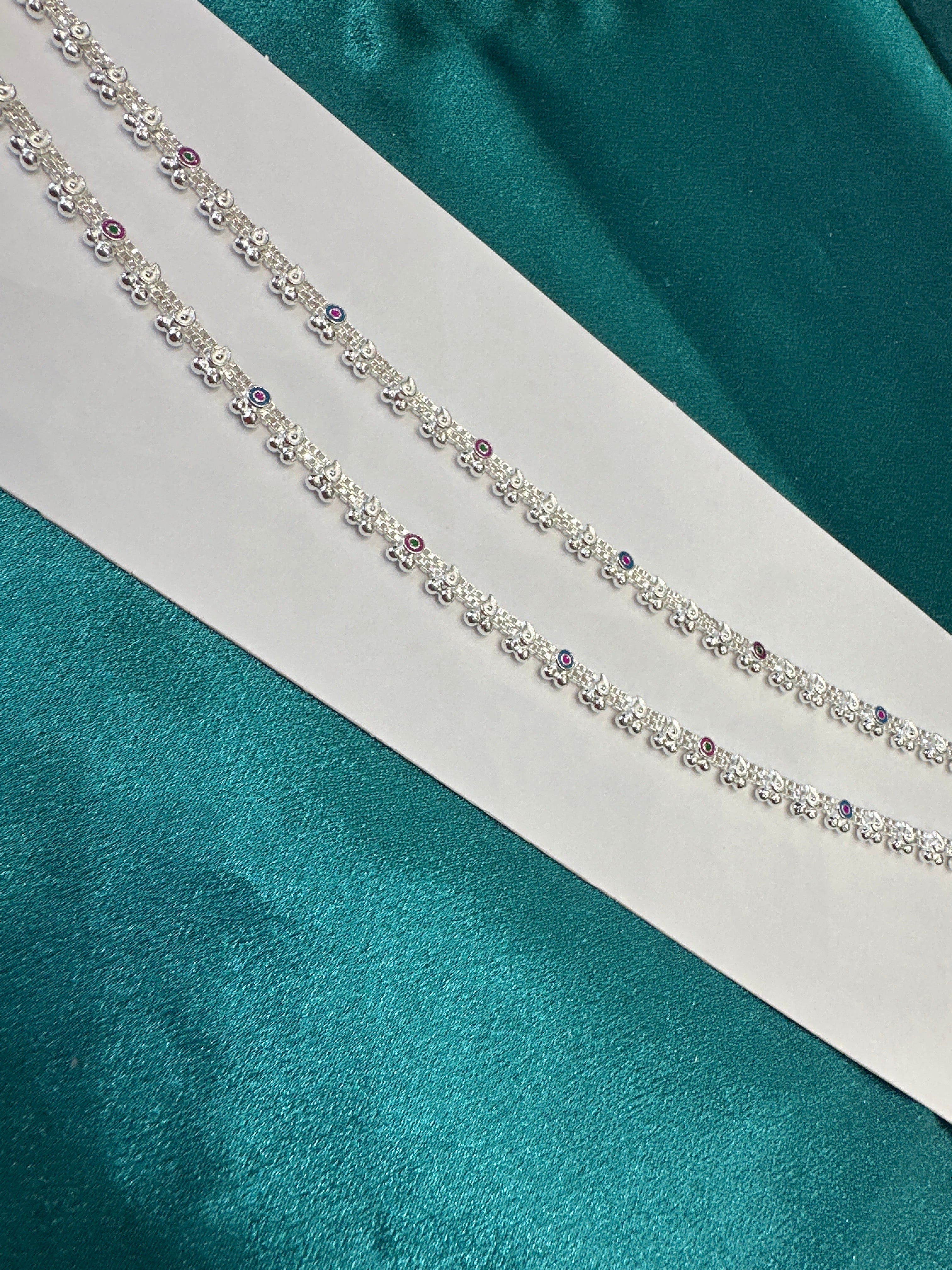 Women’s Fancy/Traditional Silver Anklet
