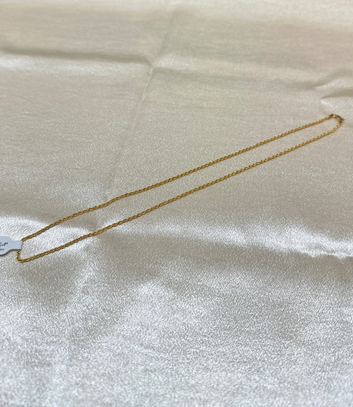 22K Simple Rope Gold Chain