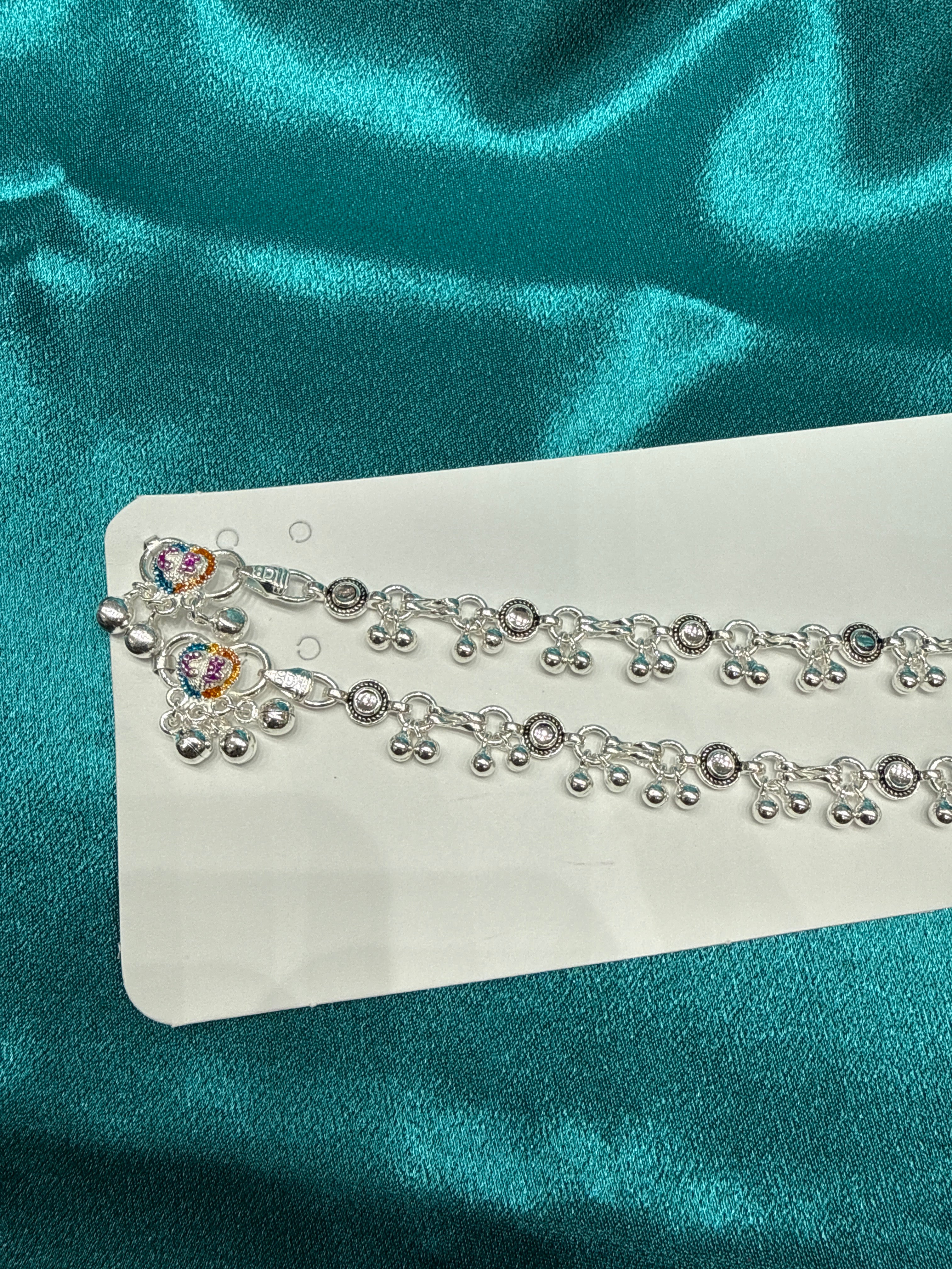 Women’s Fancy/Traditional Silver Anklet