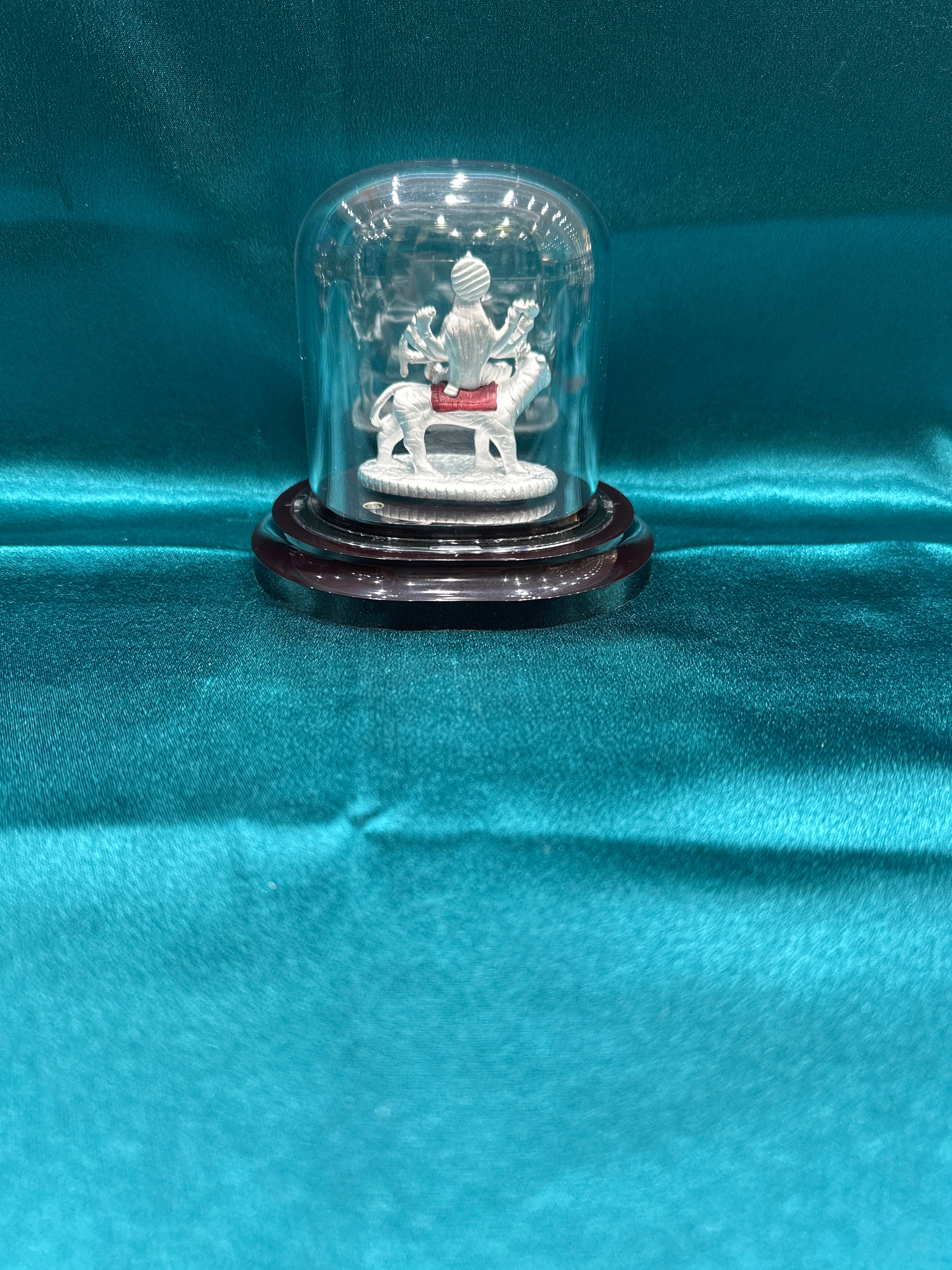 Pure Silver Ambe Mata Idol (Murti)