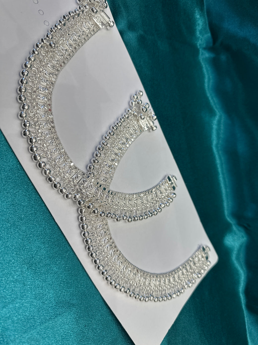 Women’s Fancy/Traditional Silver Anklet