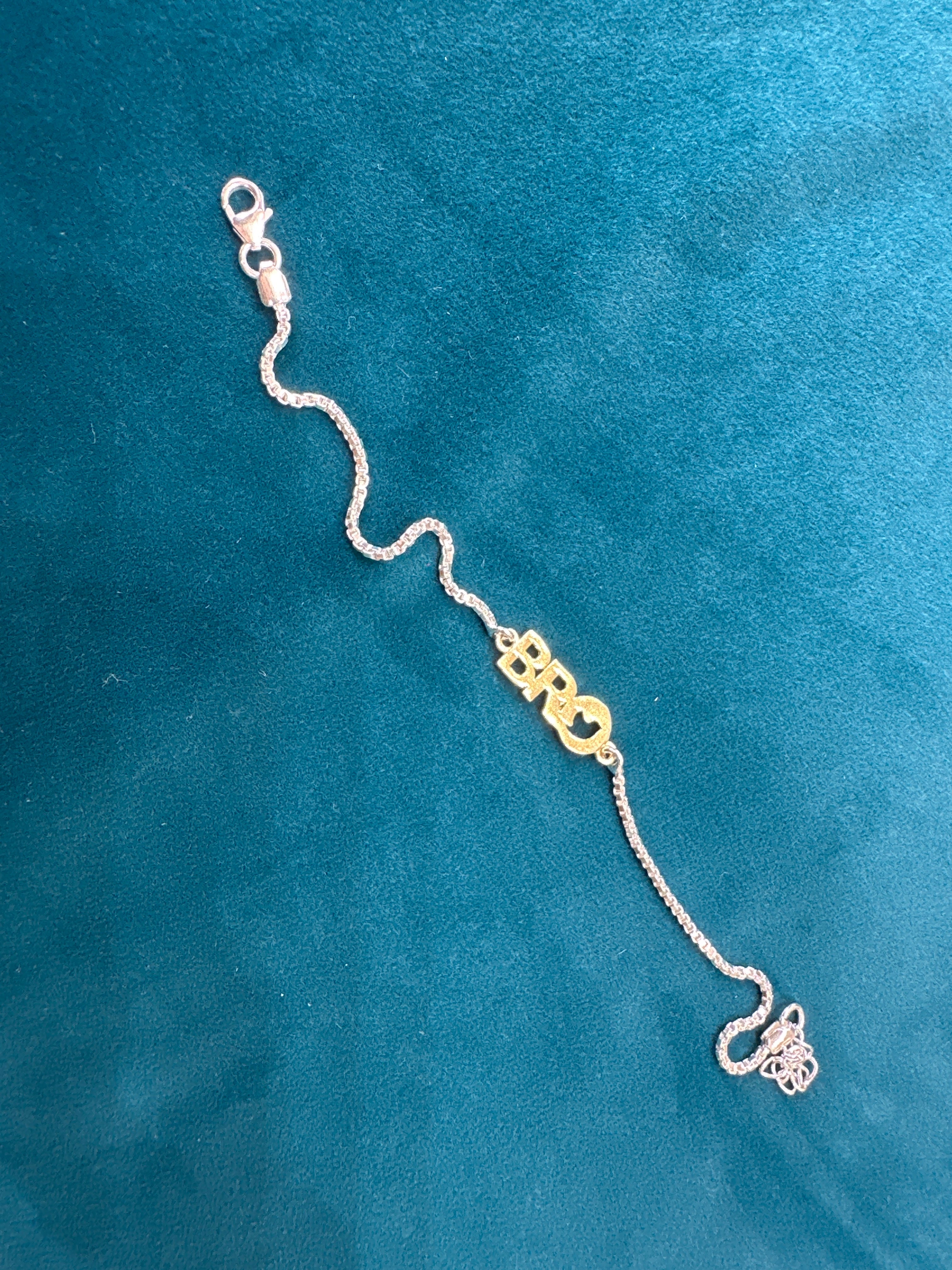 Silver Fancy Rakhi