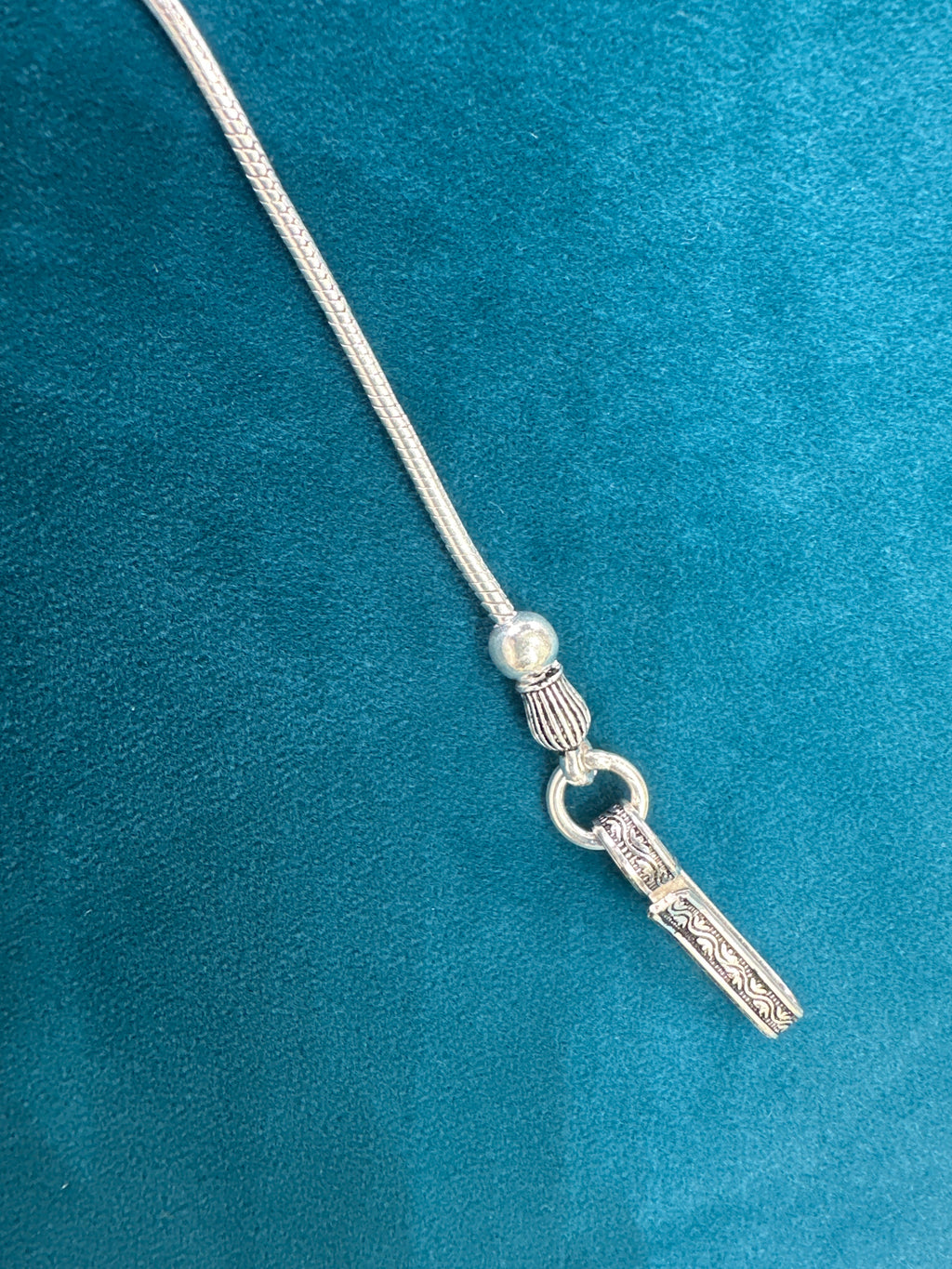 Waist belt in silver