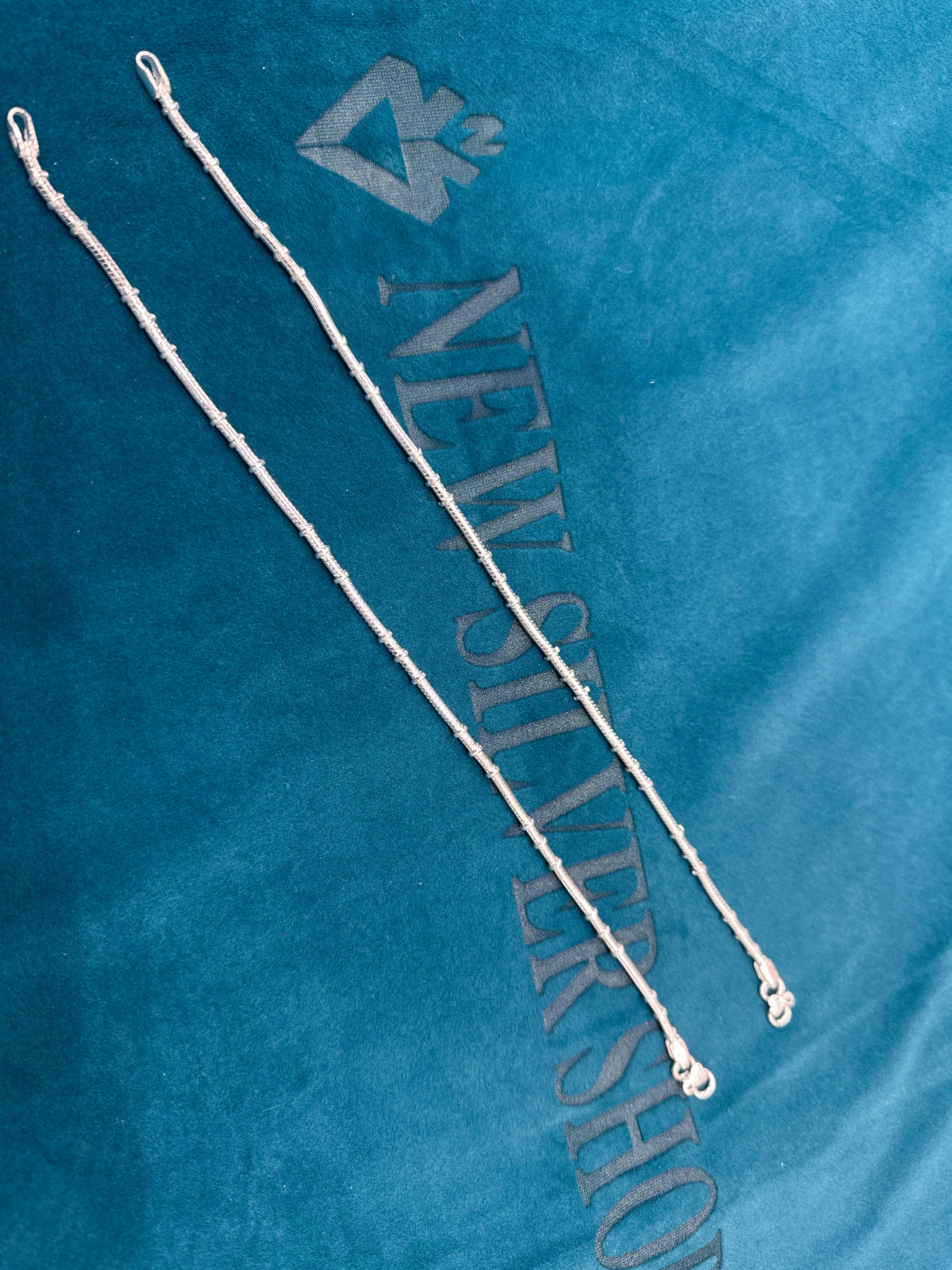 Women’s Fancy/Traditional Silver Anklet