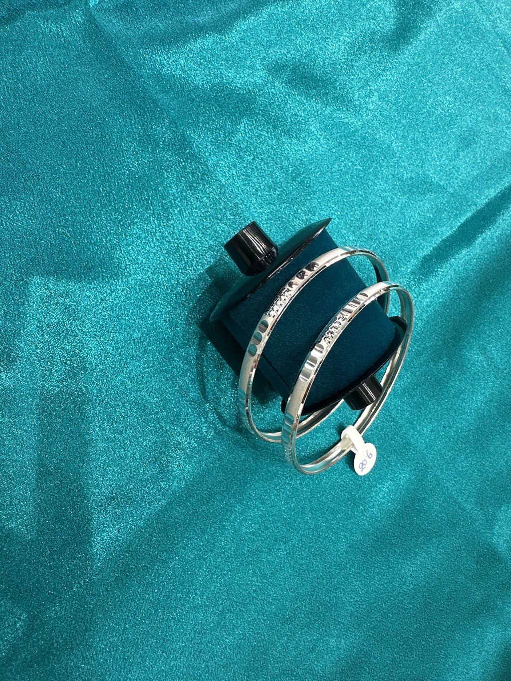Designer Silver Bangles