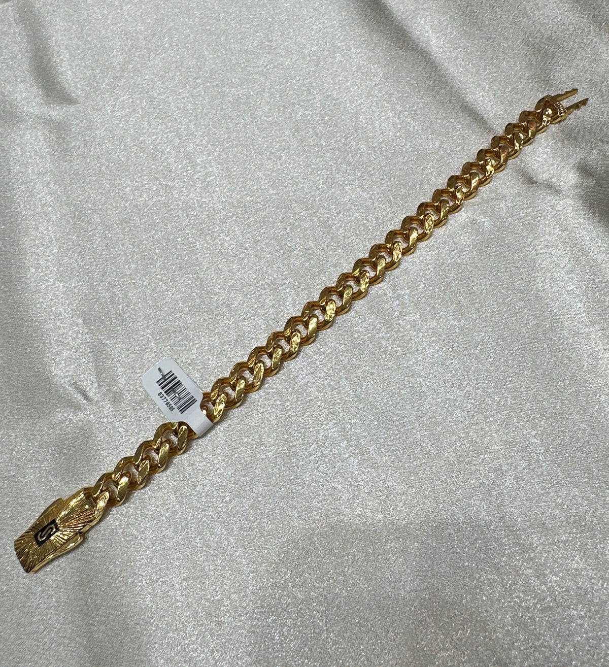 22k Men’s Gold Bracelet (Cubin Design)