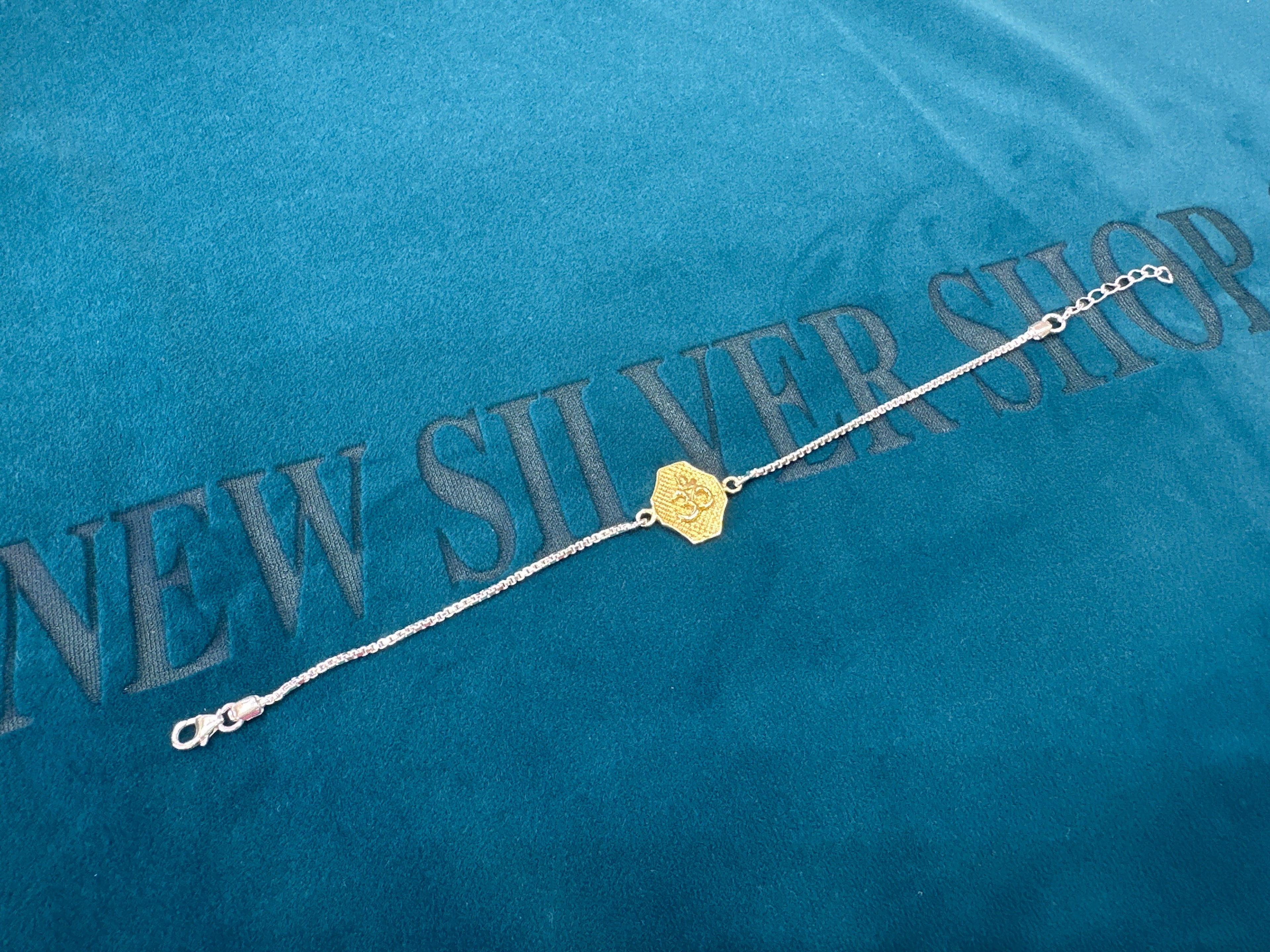 Silver Fancy Rakhi