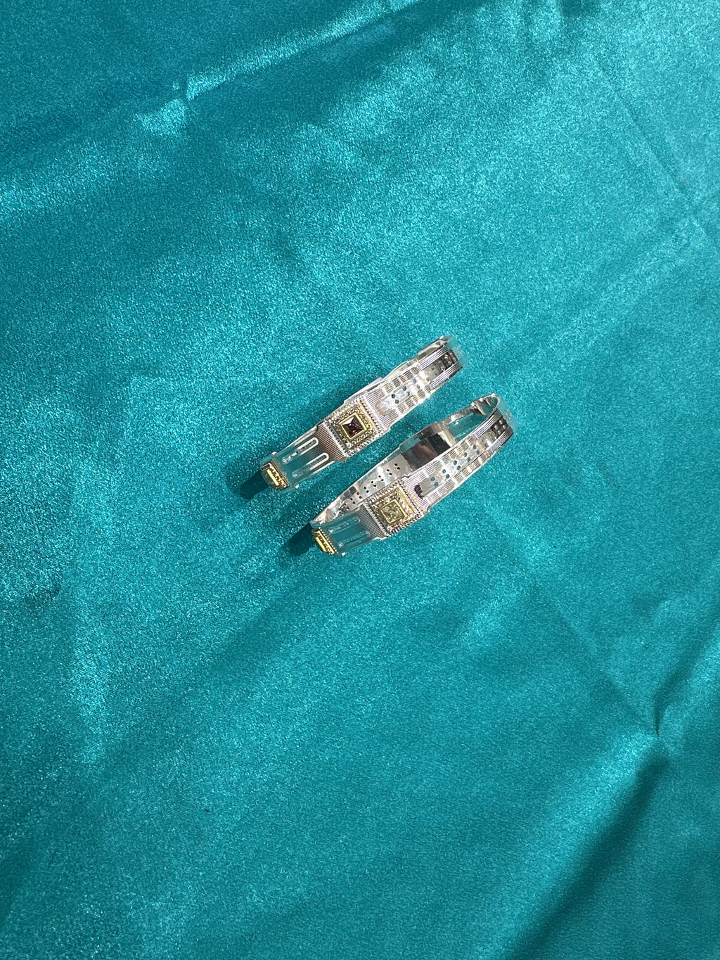 Designer Silver Bangles