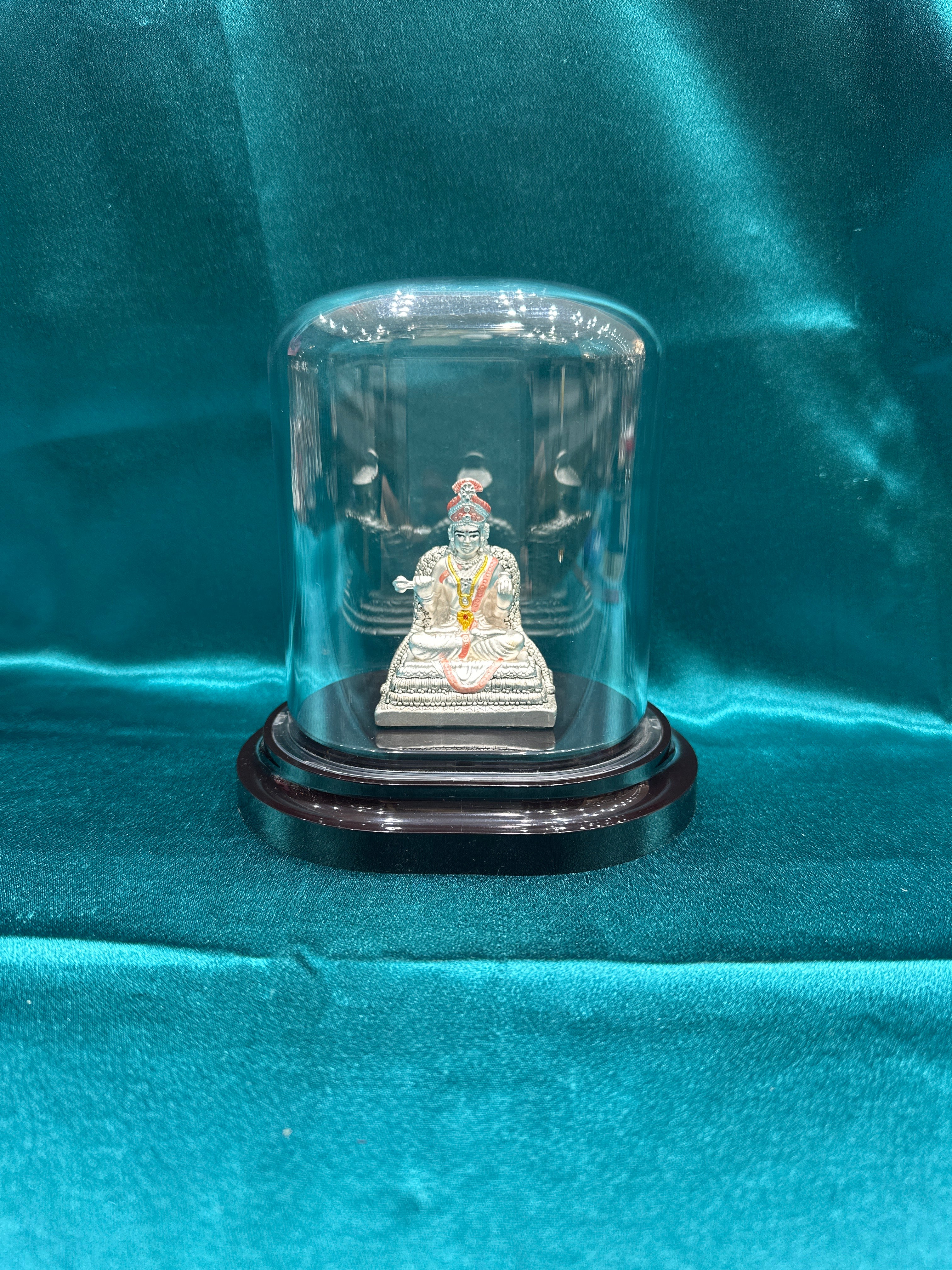 Pure Silver Annapurneshwari Ji Idol (Murti)