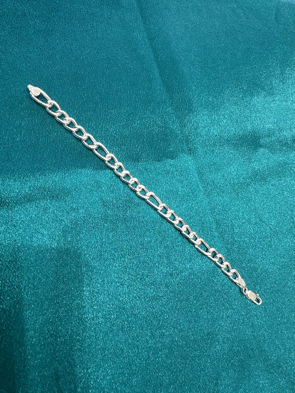 Men’s Designer Silver Bracelet (6mm)