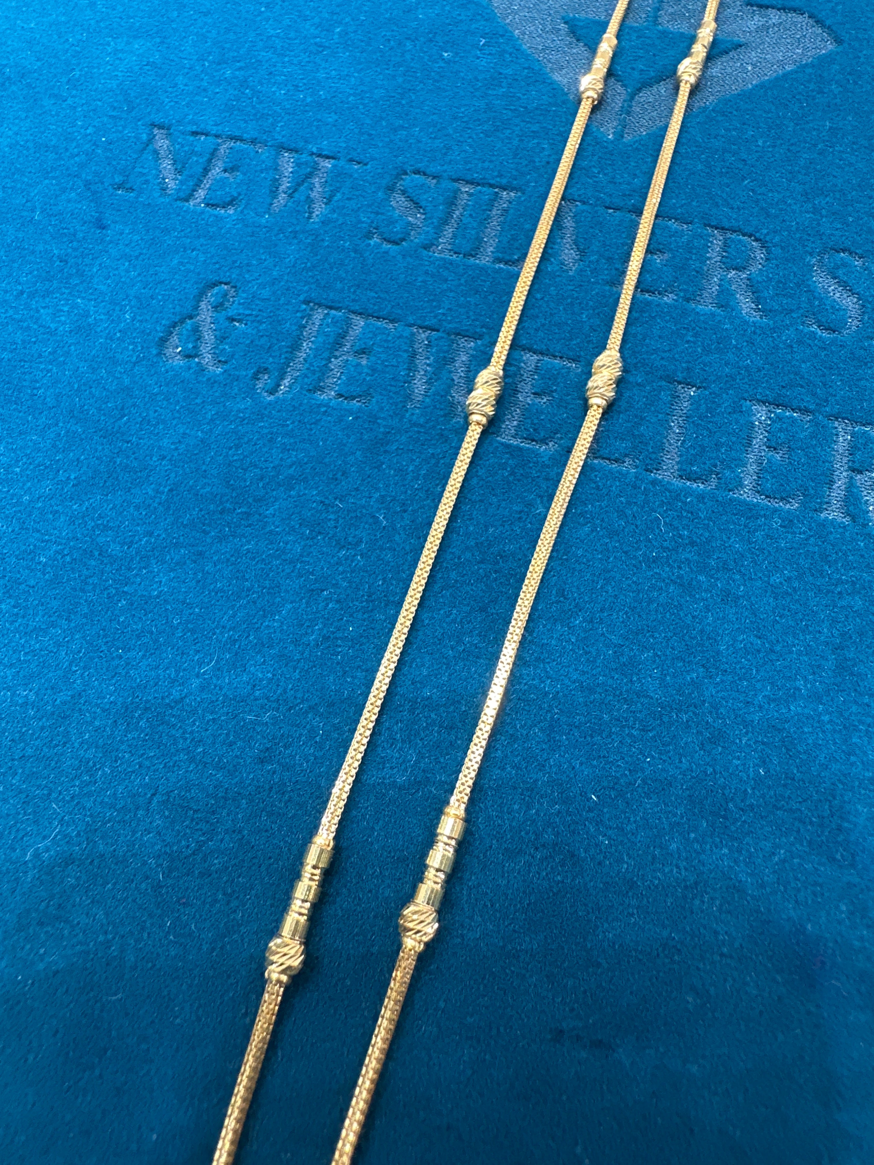 22K Designer Gold Chain