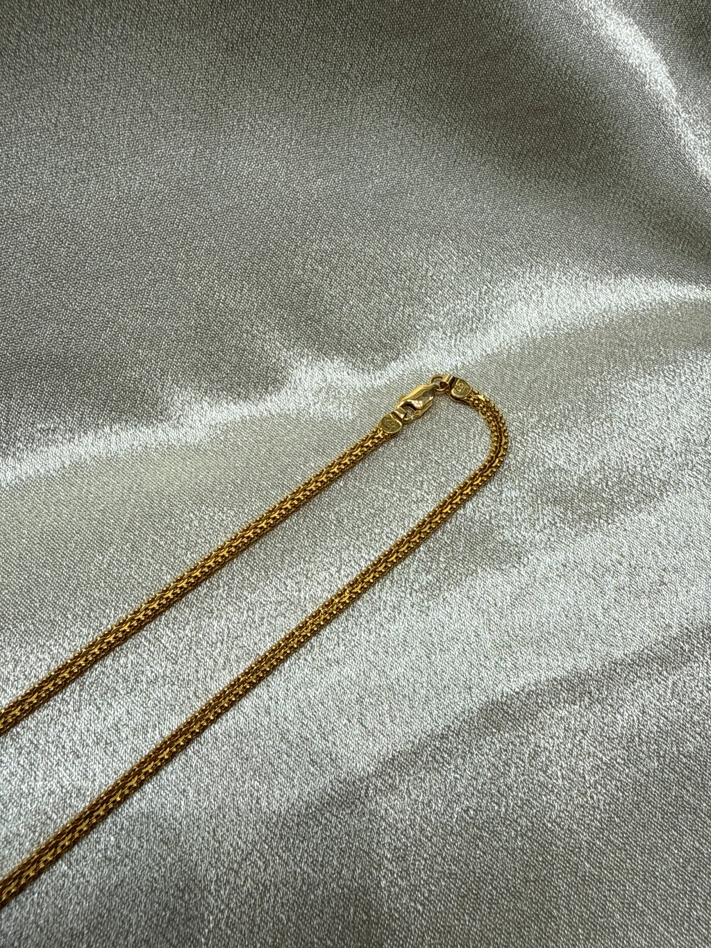 22K Gold Chain (Snake Design)