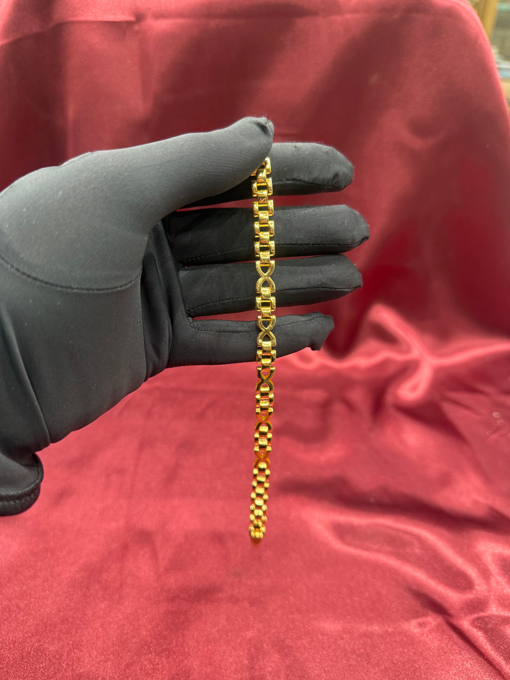 Men’s Gold Plated Silver 925 Bracelet