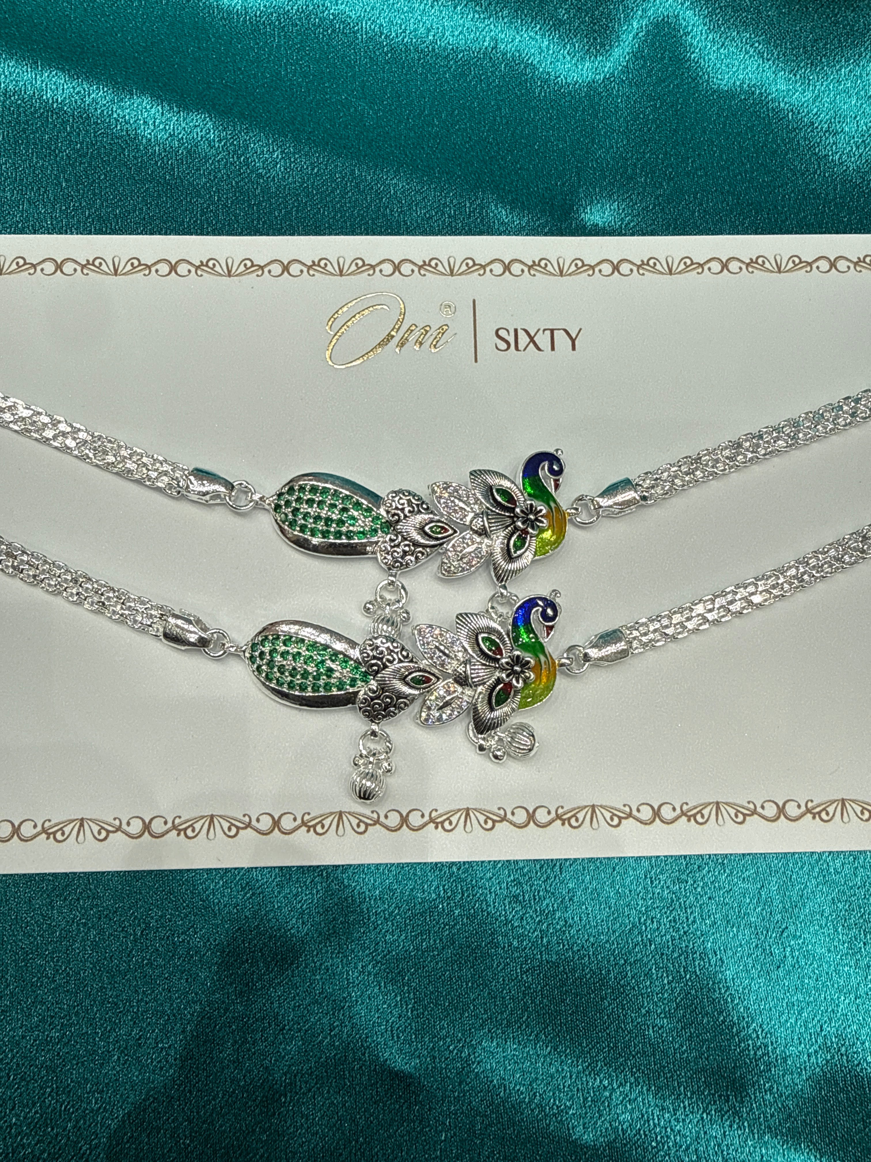 Women’s Fancy/Designer Silver Anklet