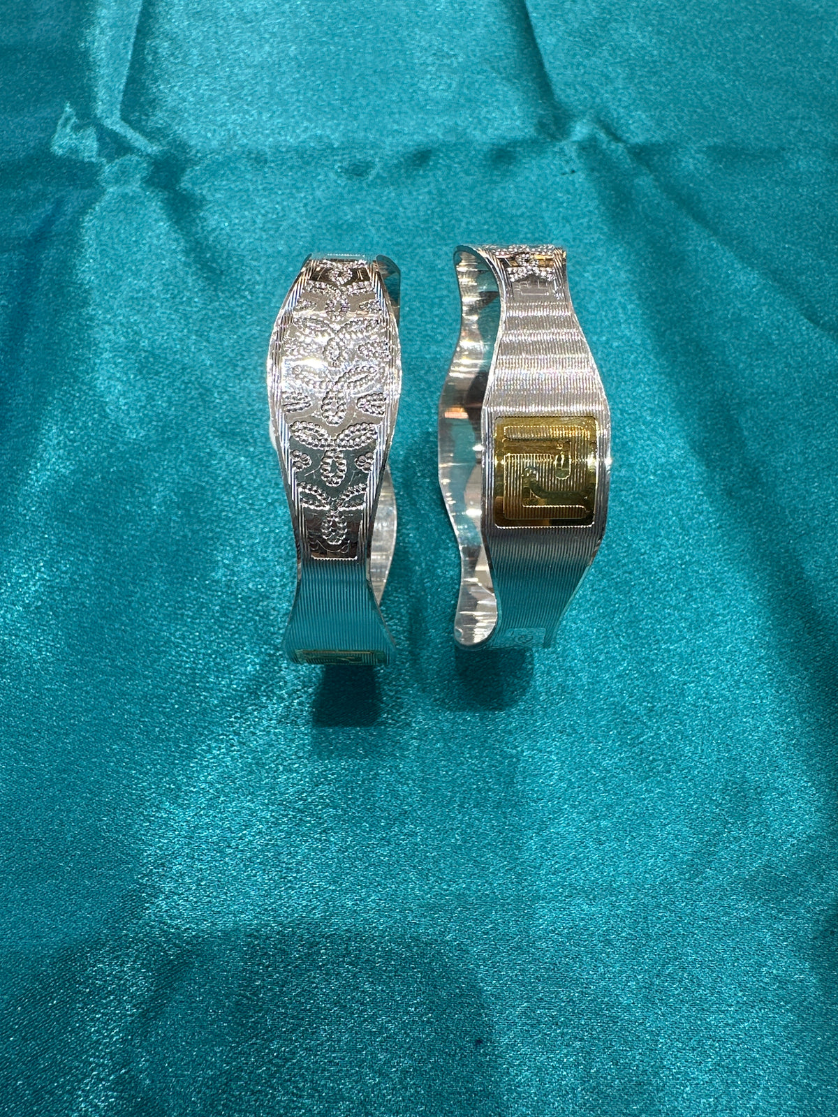 Designer Silver Bangles