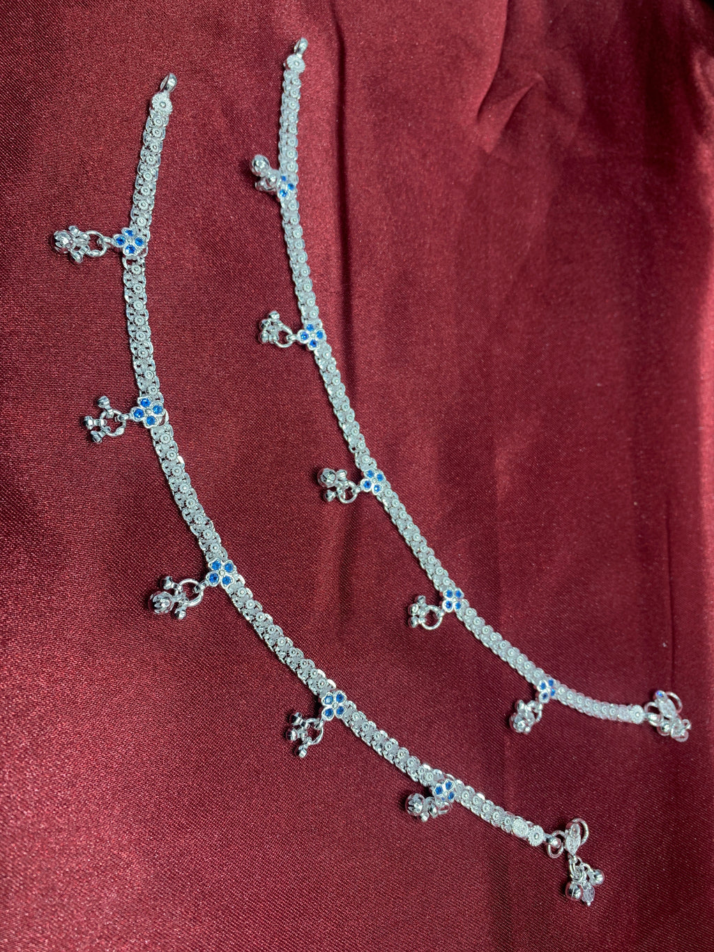 Women’s Fancy/Traditional Silver Anklet