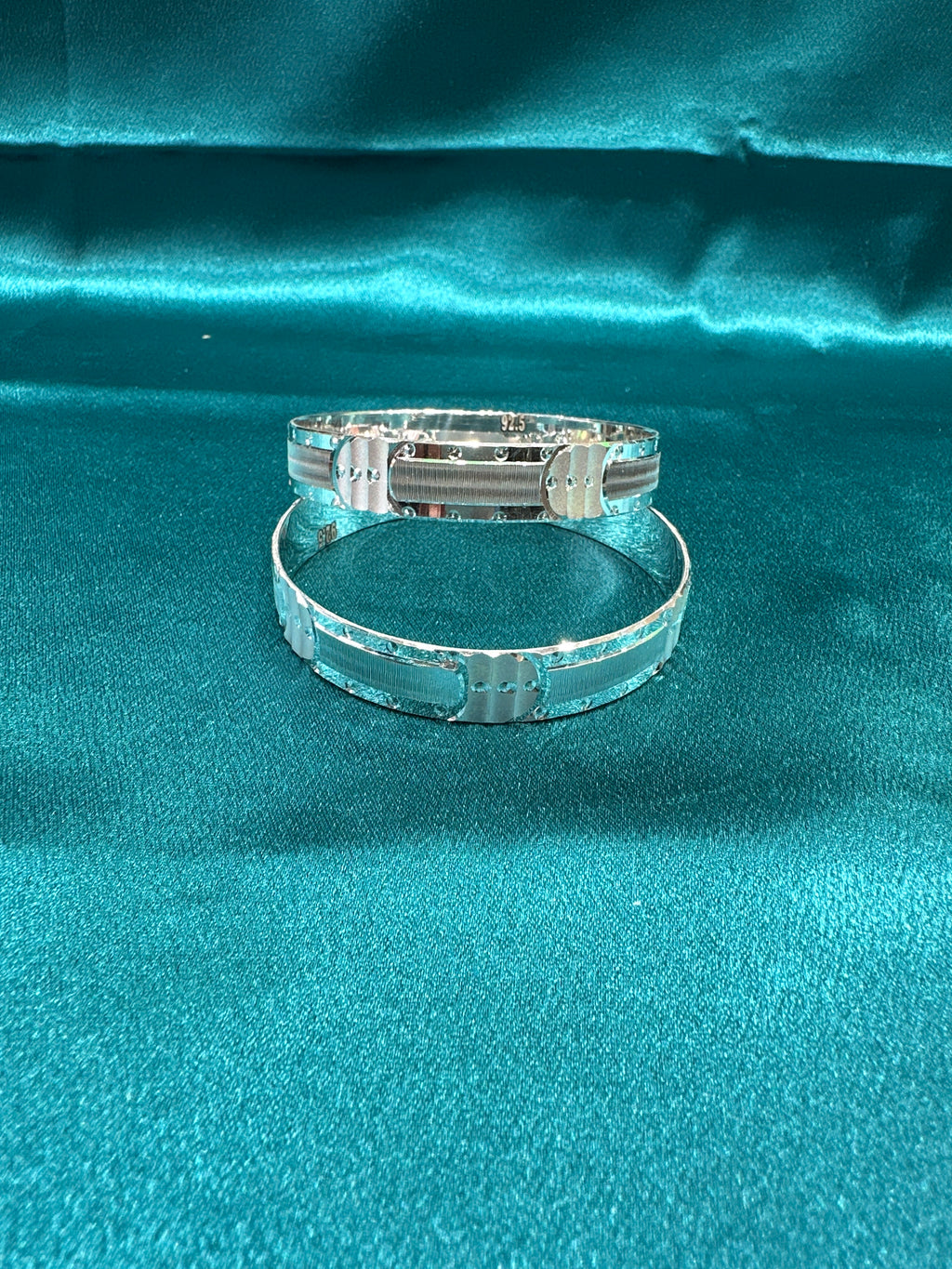 Designer Silver Bangles