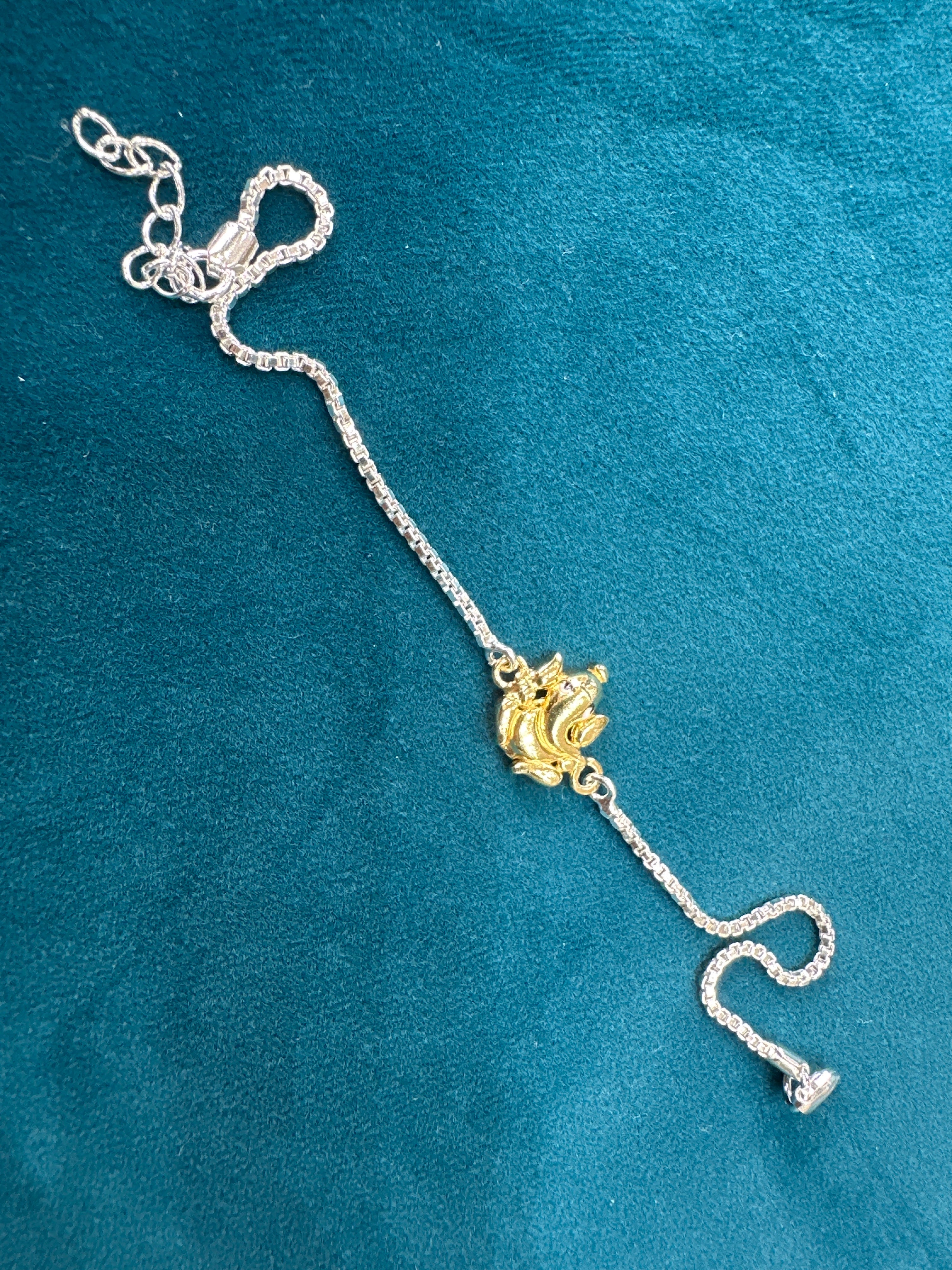 Silver Fancy Rakhi