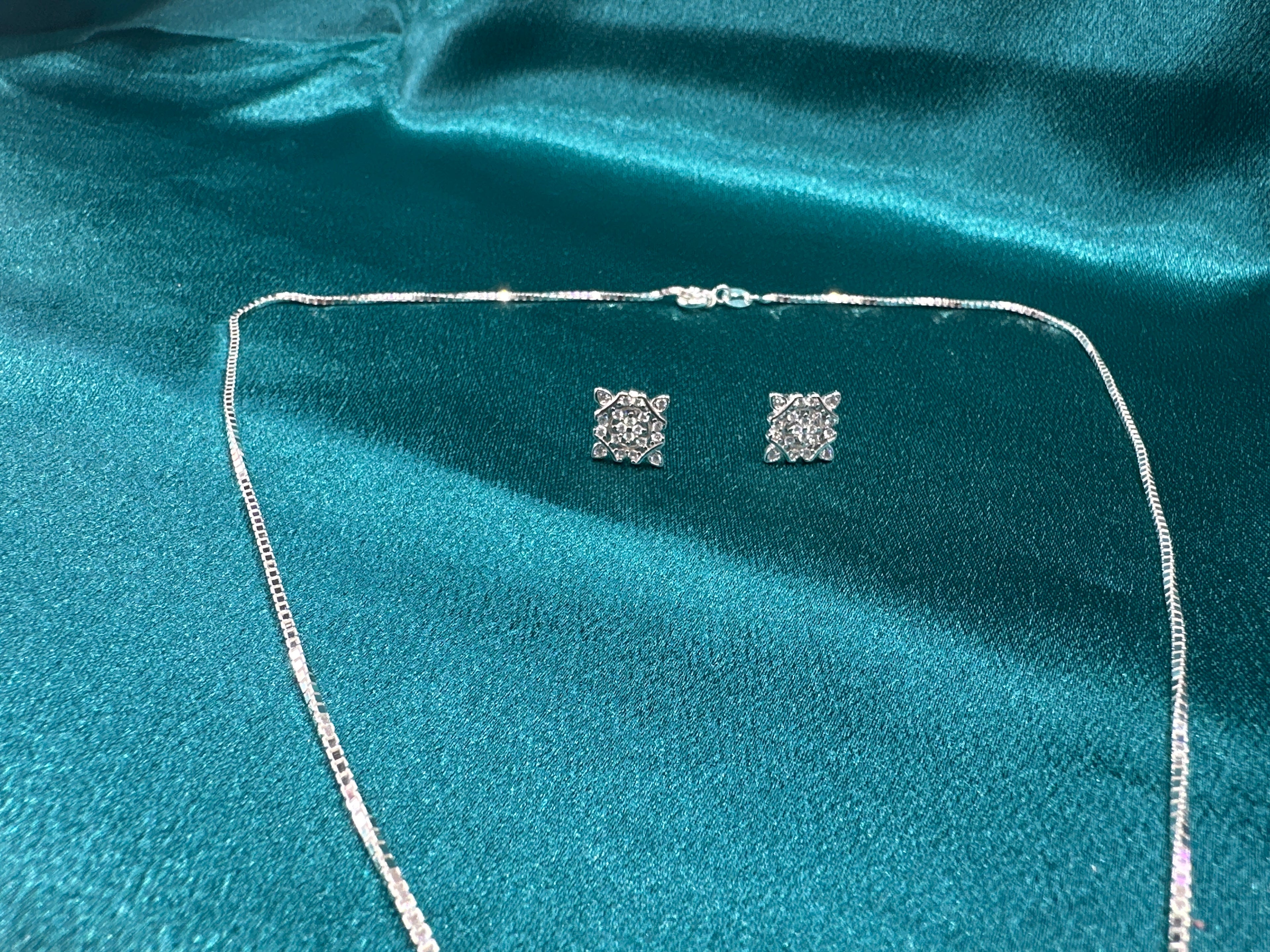 Women’s Fancy Silver pendant set