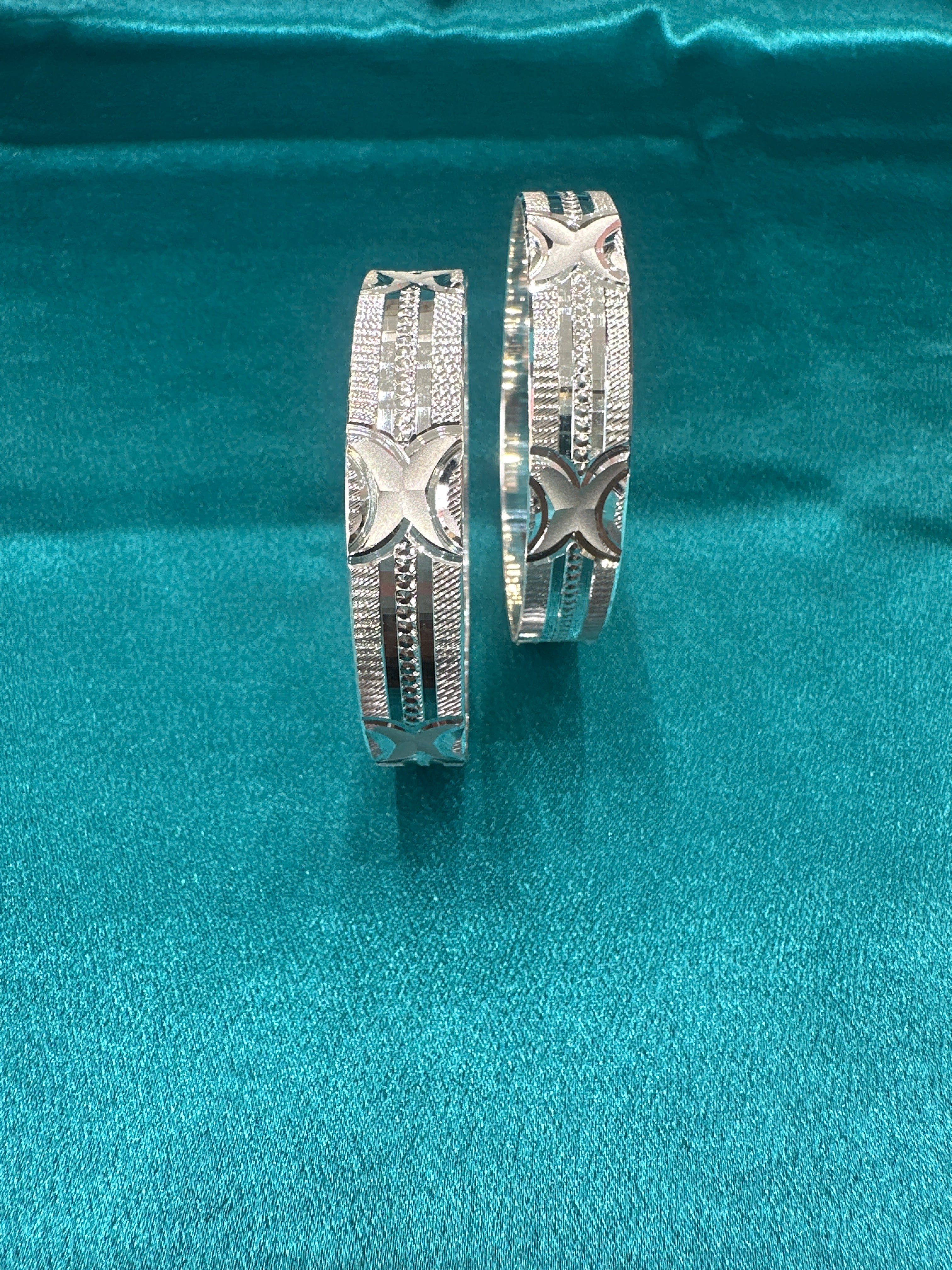 Designer Silver Bangles