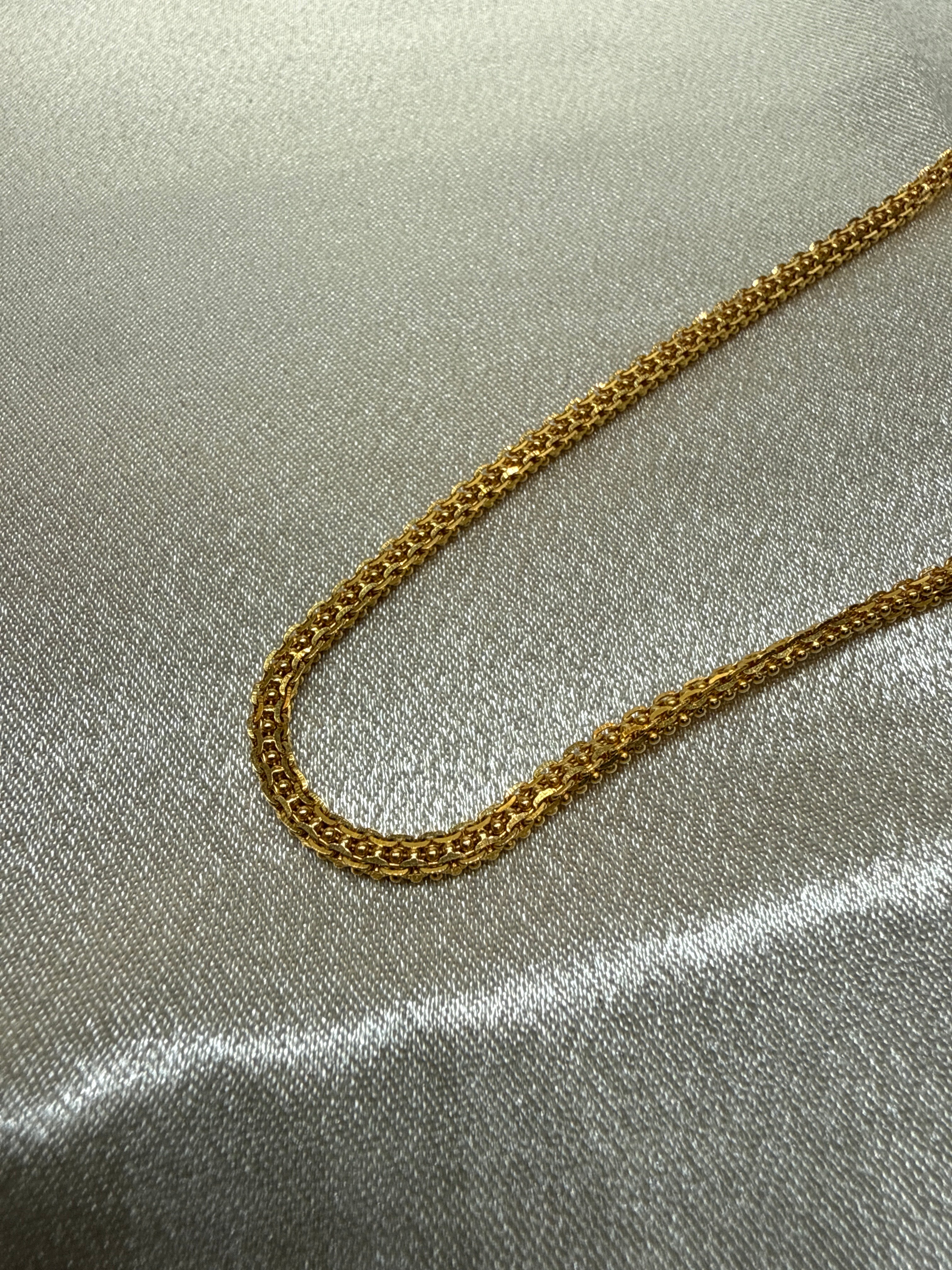 22K Gold Chain (Snake Design)