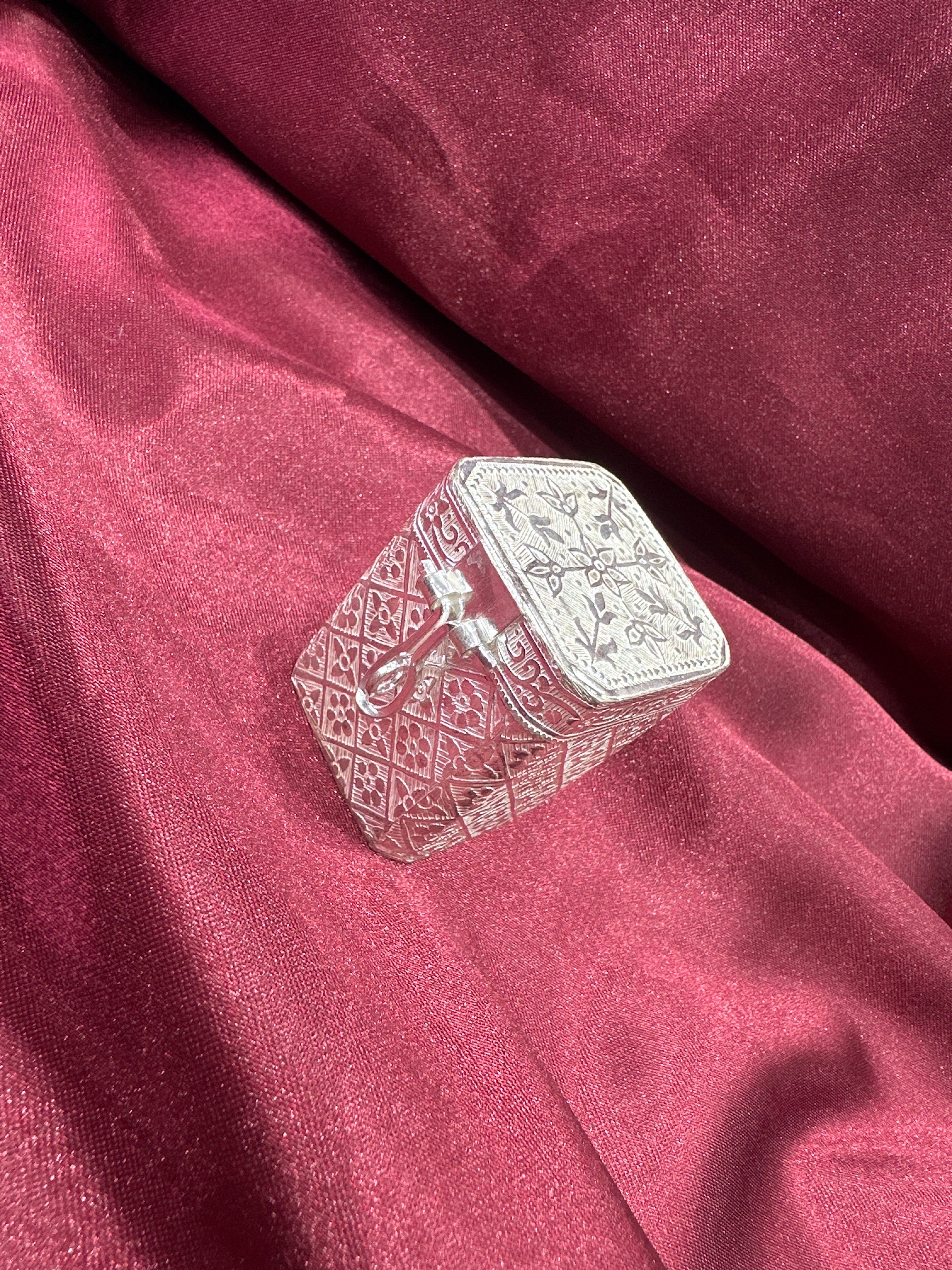 Silver designer Box