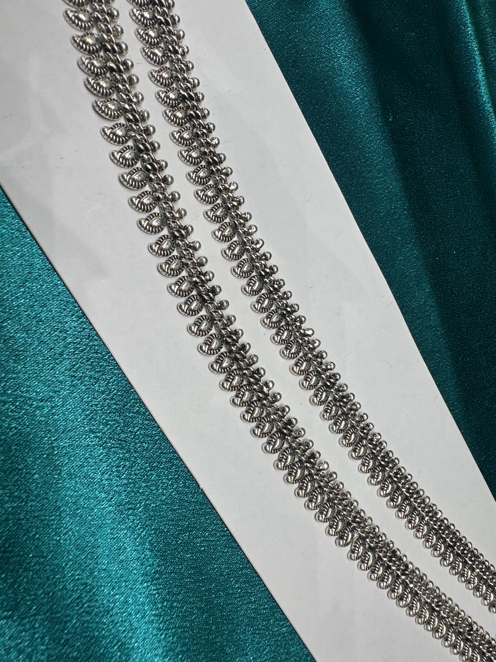 Women’s Fancy/Traditional Silver Anklet