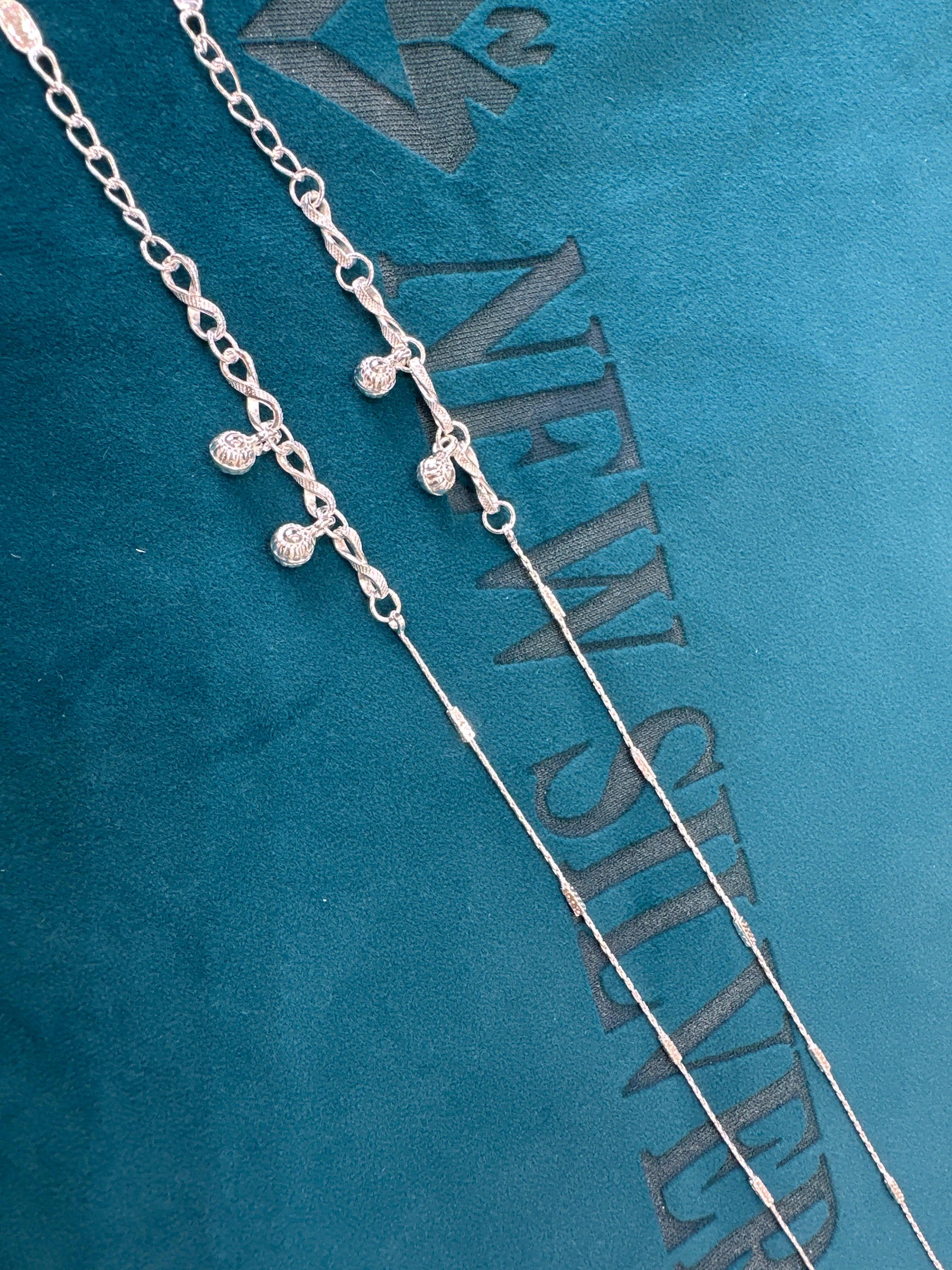 Women’s Fancy/Traditional Silver Anklet