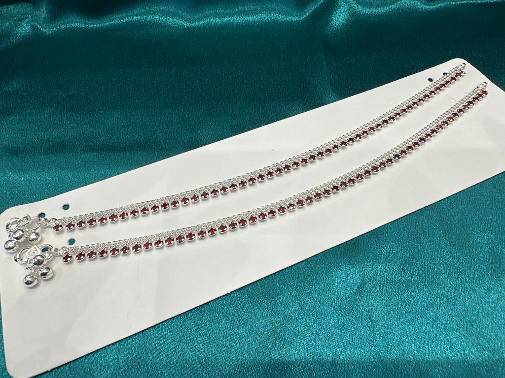 Women’s Fancy/Traditional Silver Anklet