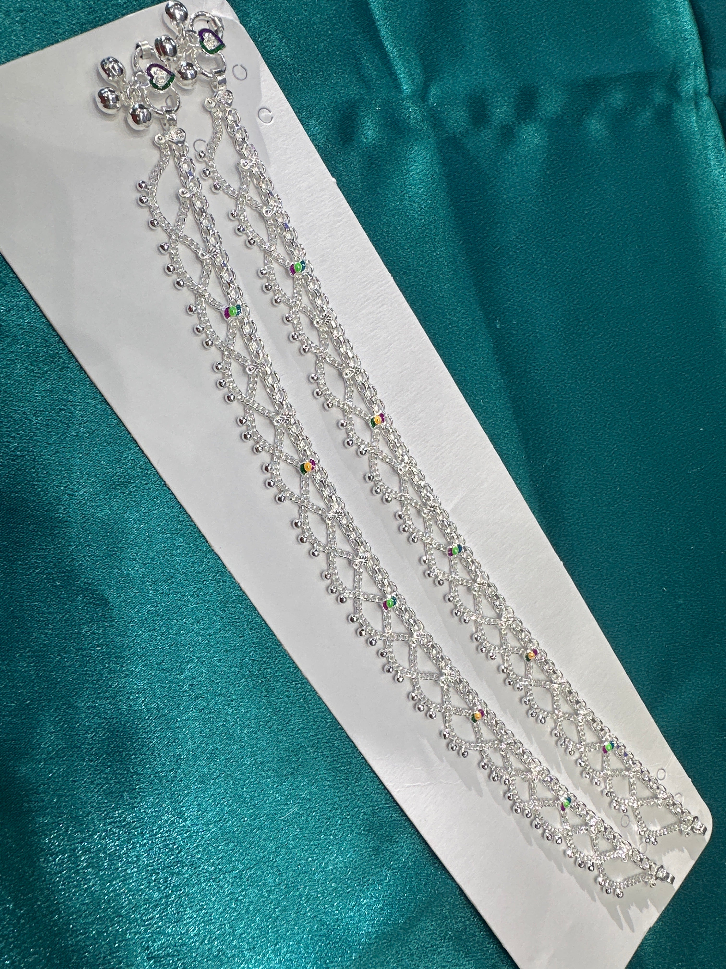 Women’s Fancy/Traditional Silver Anklet