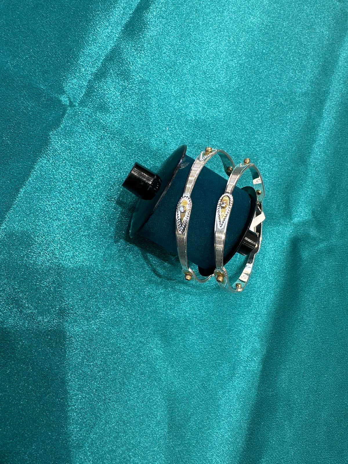 Designer Silver Bangles
