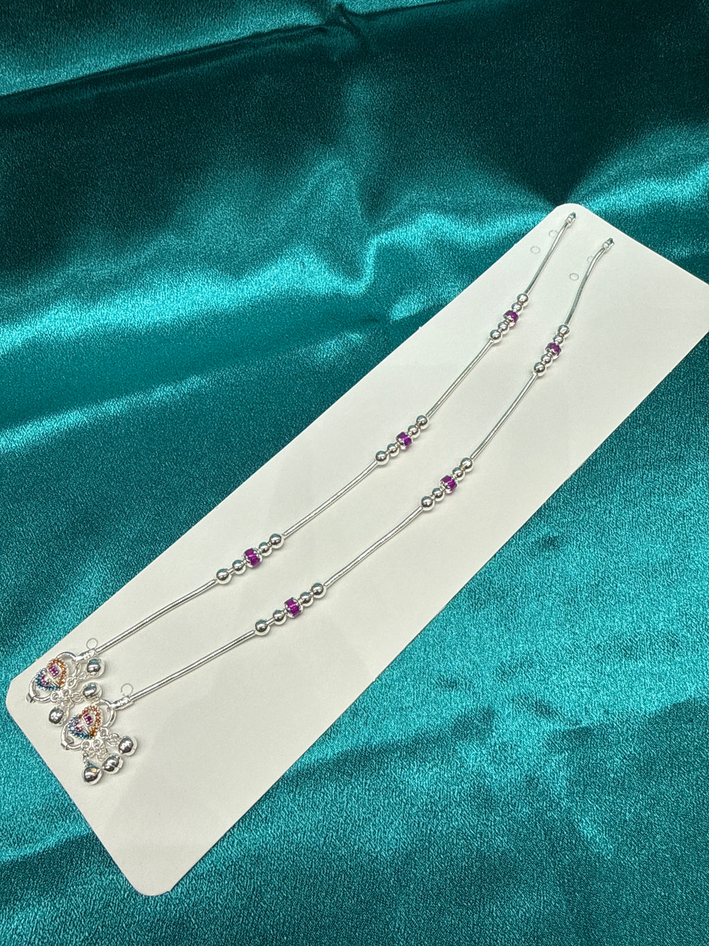 Women’s Fancy/Traditional Silver Anklet