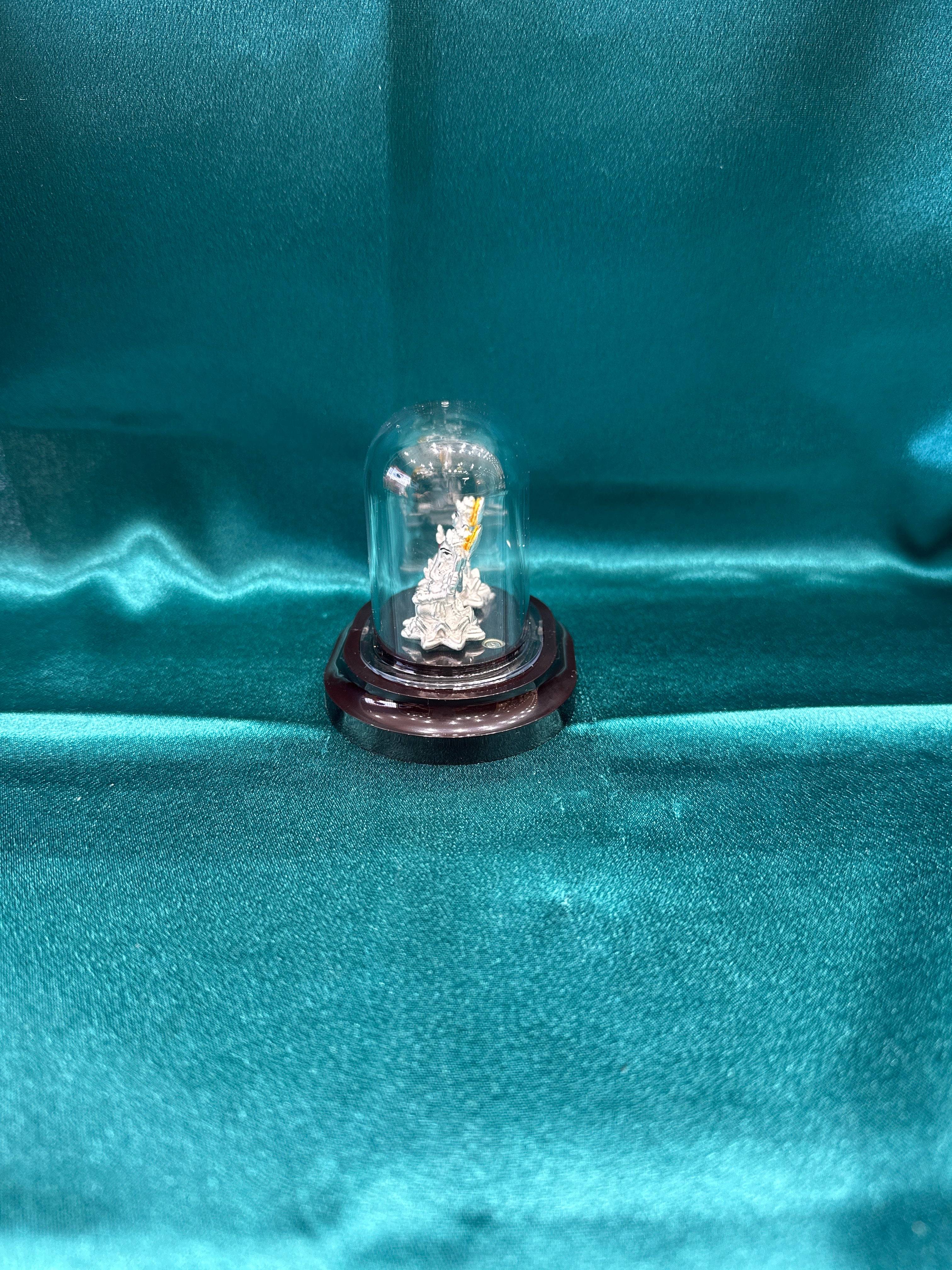Pure Silver Lakshmi Ganesh ji Idol (Murti)