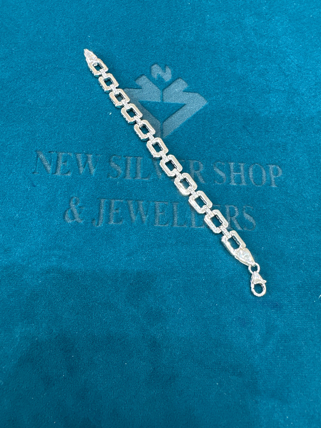 Men’s Designer Silver Bracelet (7mm)