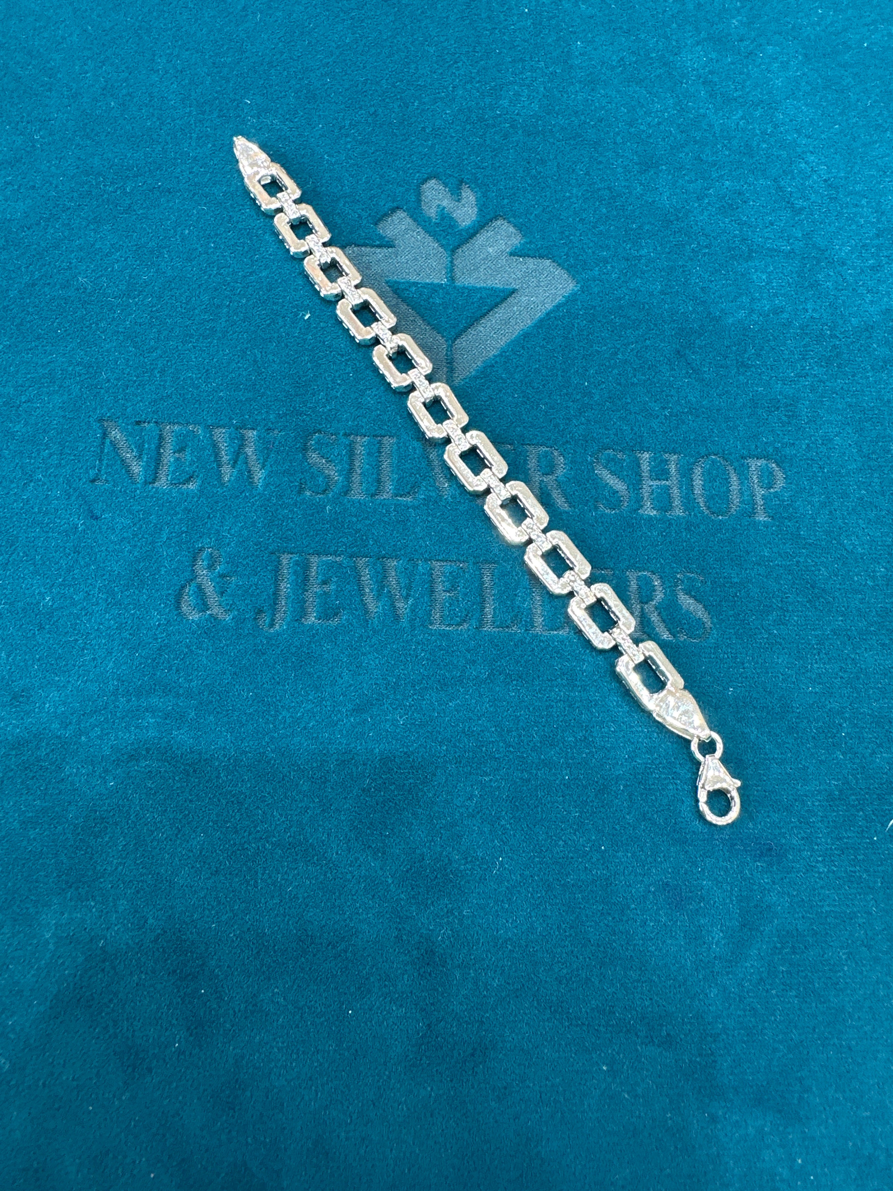 Men’s Designer Silver Bracelet (7mm)