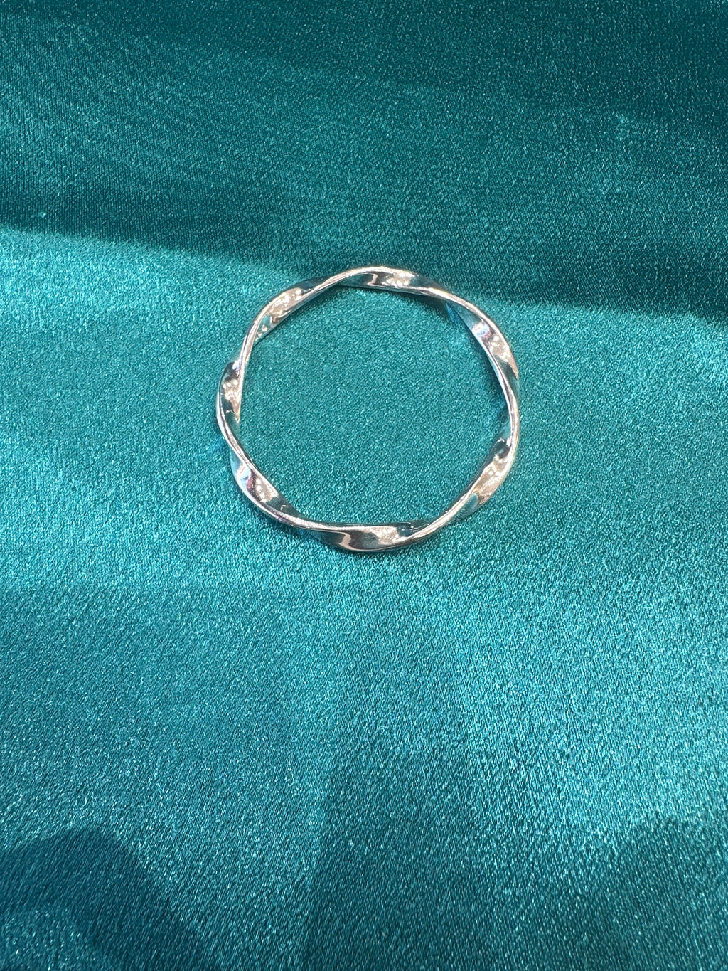Fancy Silver baby bangles