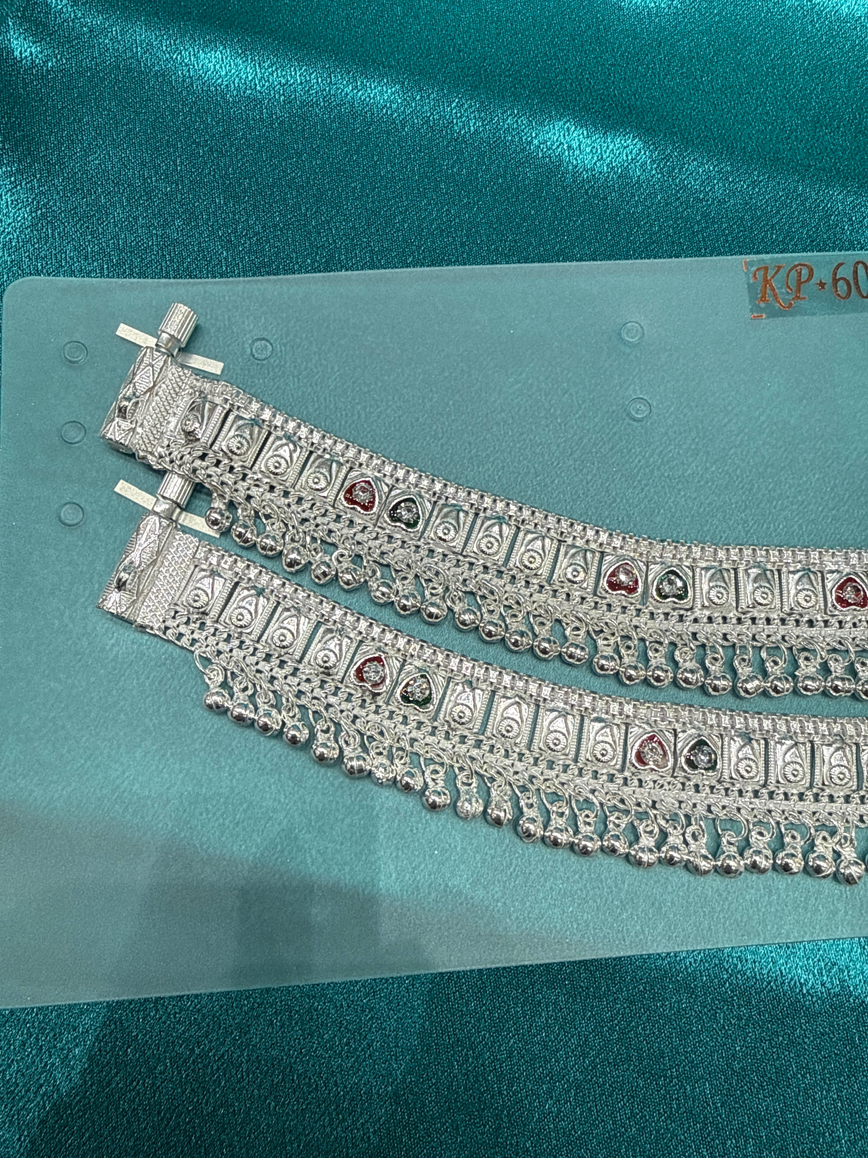 Women’s Traditional Heavy Weight Silver Anklet