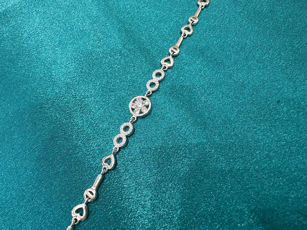 Women’s Fancy Silver 925 Bracelet