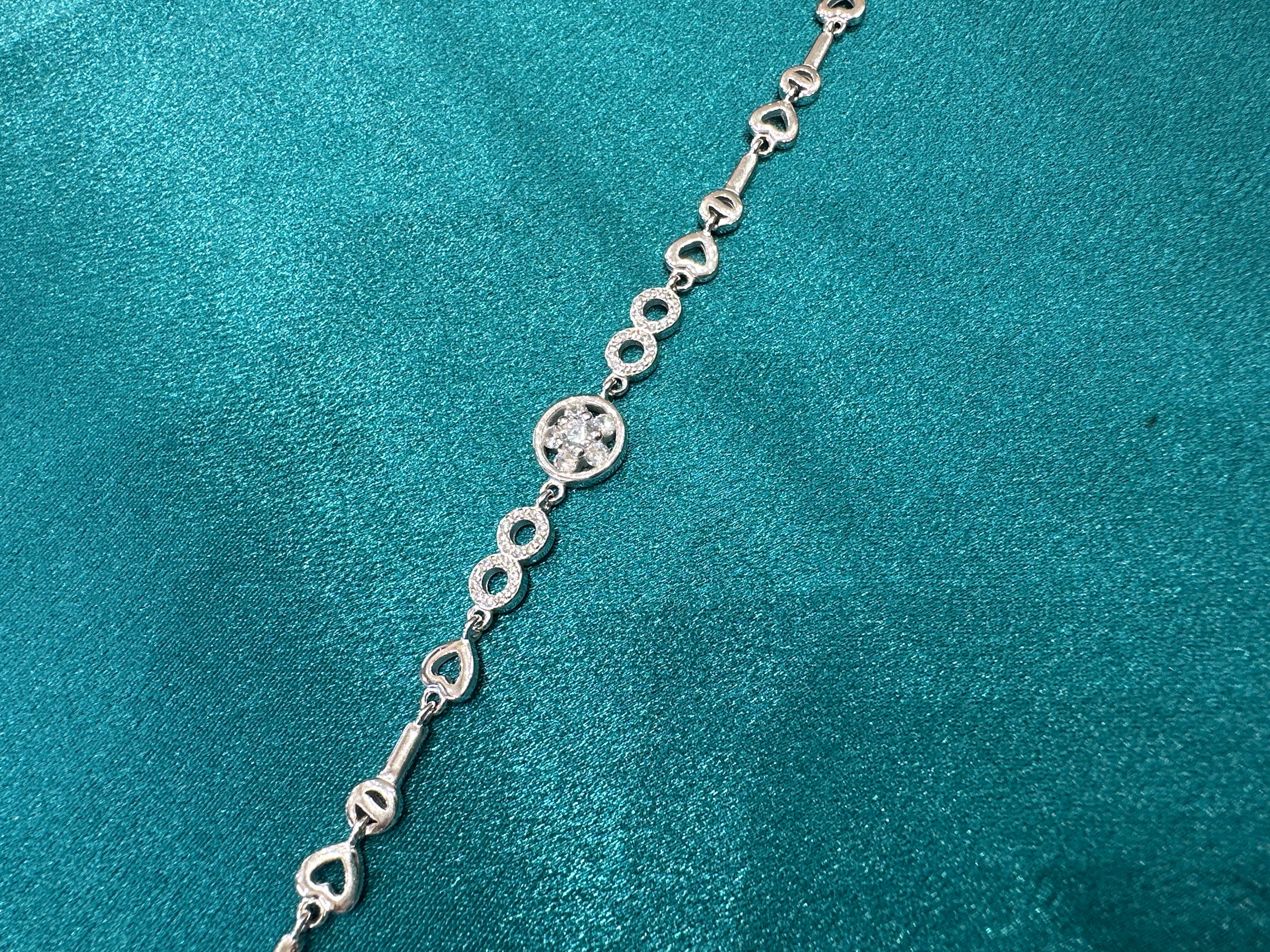 Women’s Fancy Silver 925 Bracelet