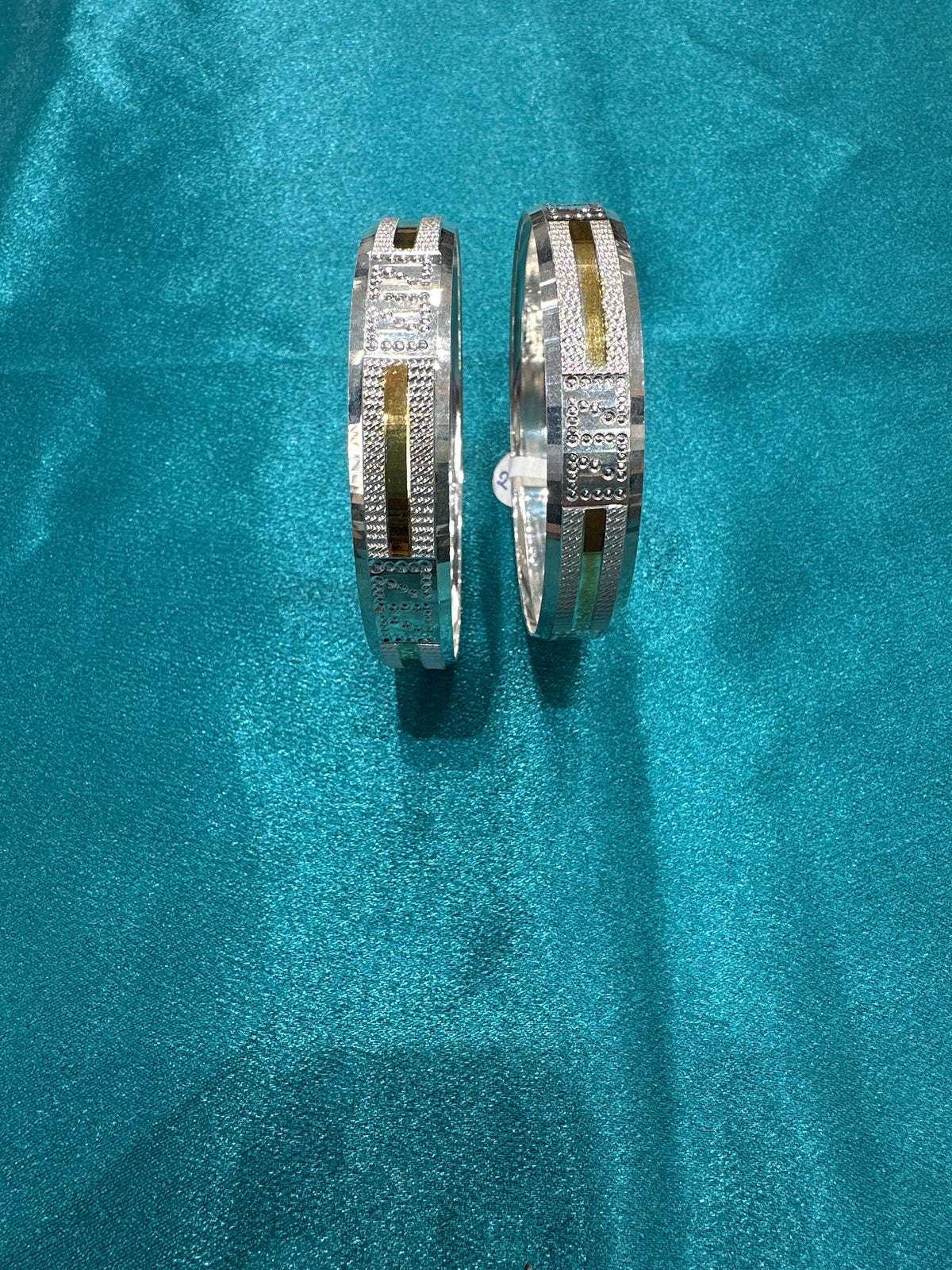 Designer Silver Bangles