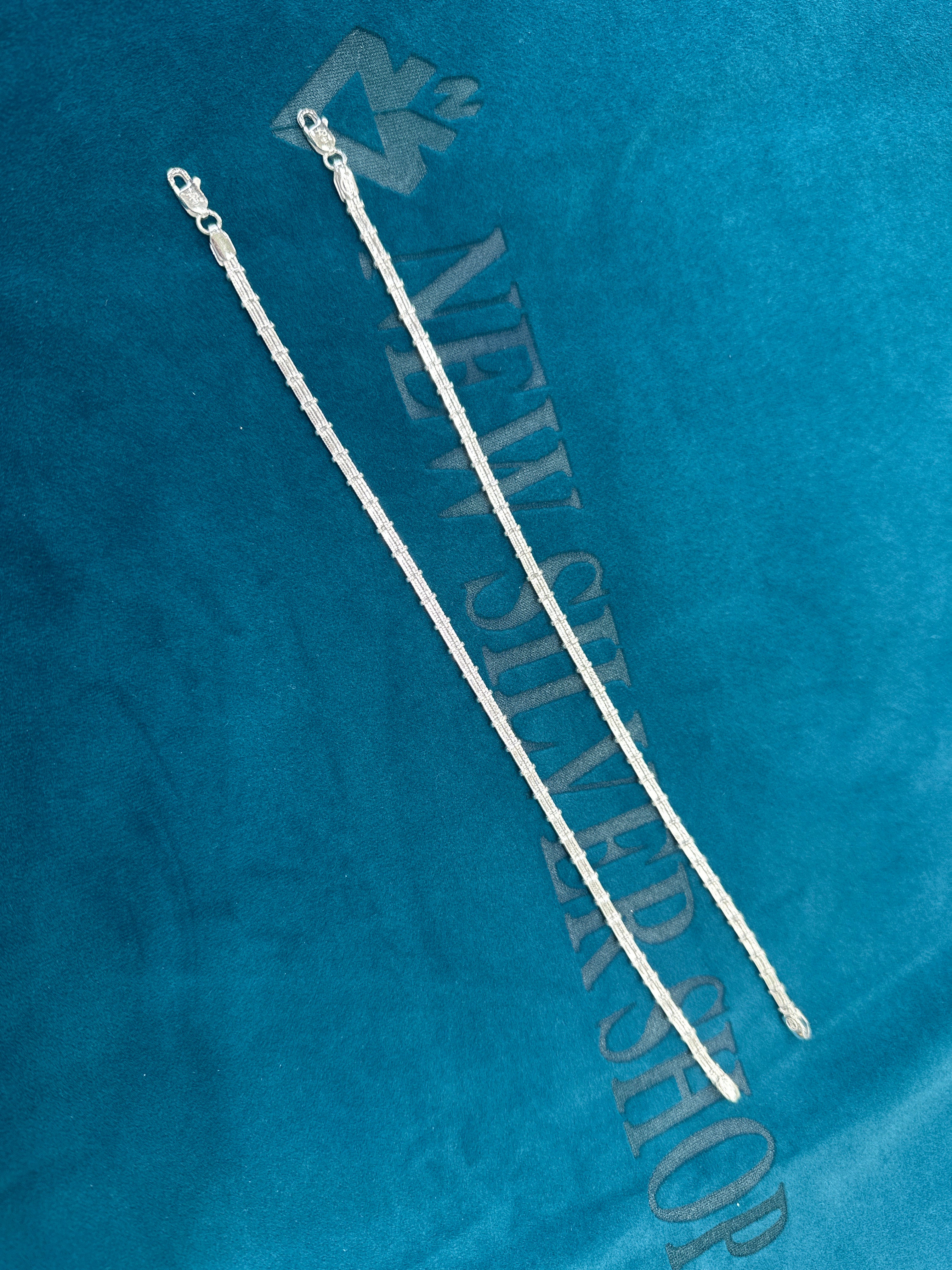 Women’s Fancy/Traditional Silver Anklet
