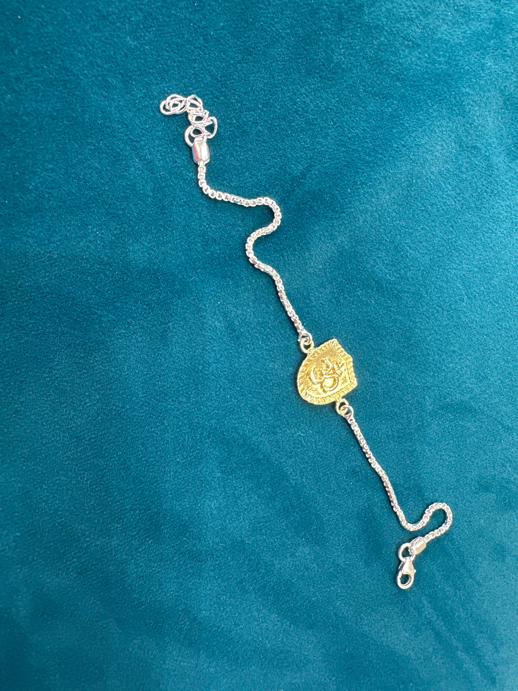 Silver Fancy Rakhi