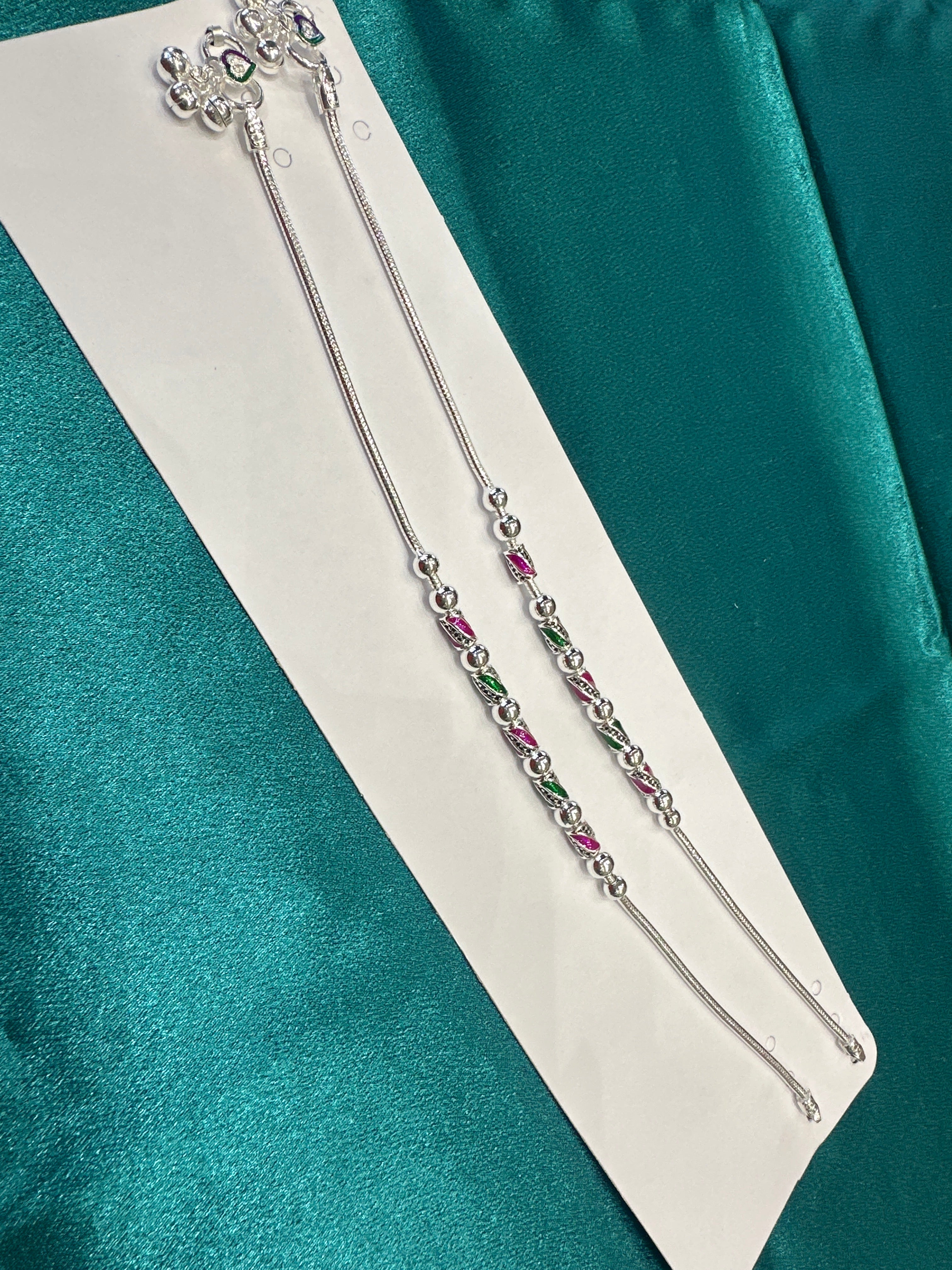 Women’s Fancy/Traditional Silver Anklet