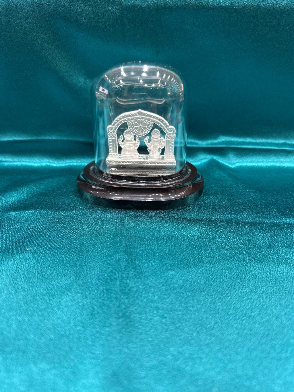 Pure Silver  Ganesh Lakshmi Ji Idol (Murti)